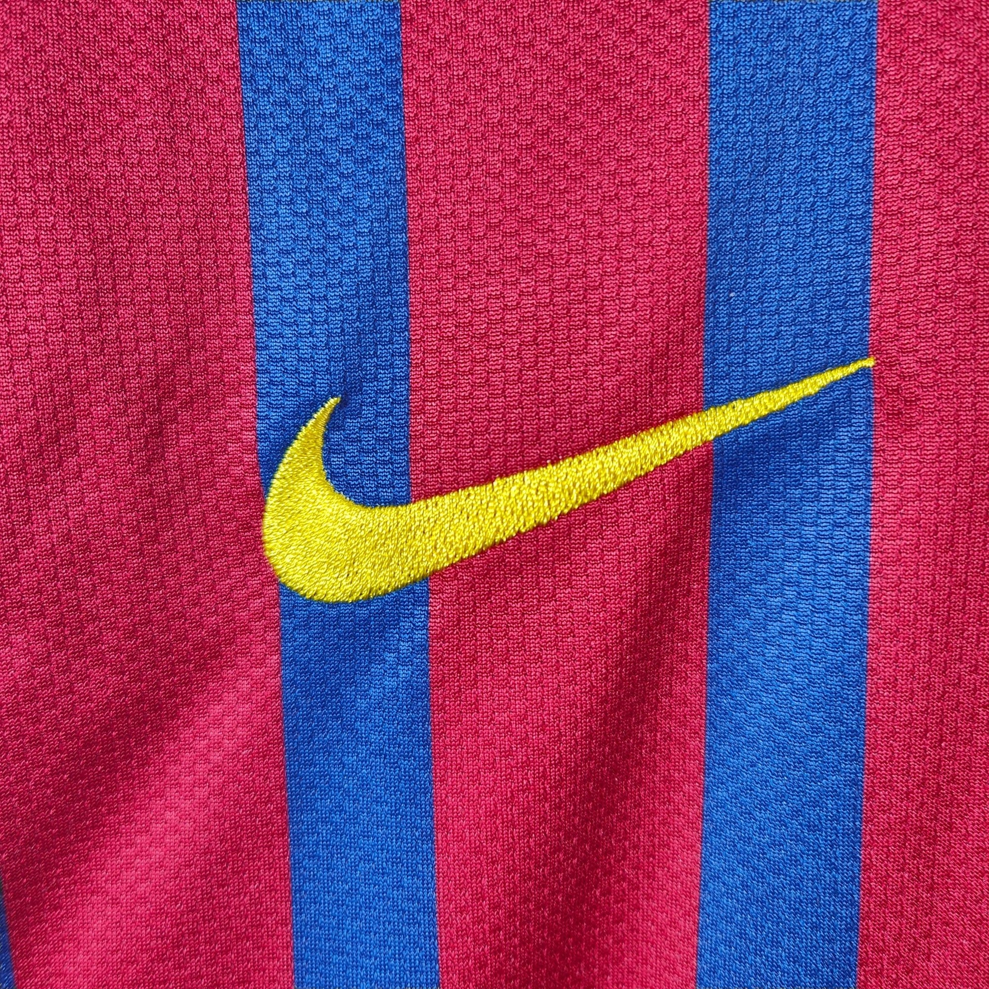 2011 - 12 FC Barcelona Home Shirt Messi 10 - 9.5/10 - (XL) - Eternal Pitch
