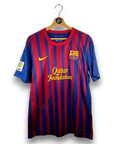 2011 - 12 FC Barcelona Home Shirt Villa 7 - 8.5/10 - (M) - Eternal Pitch