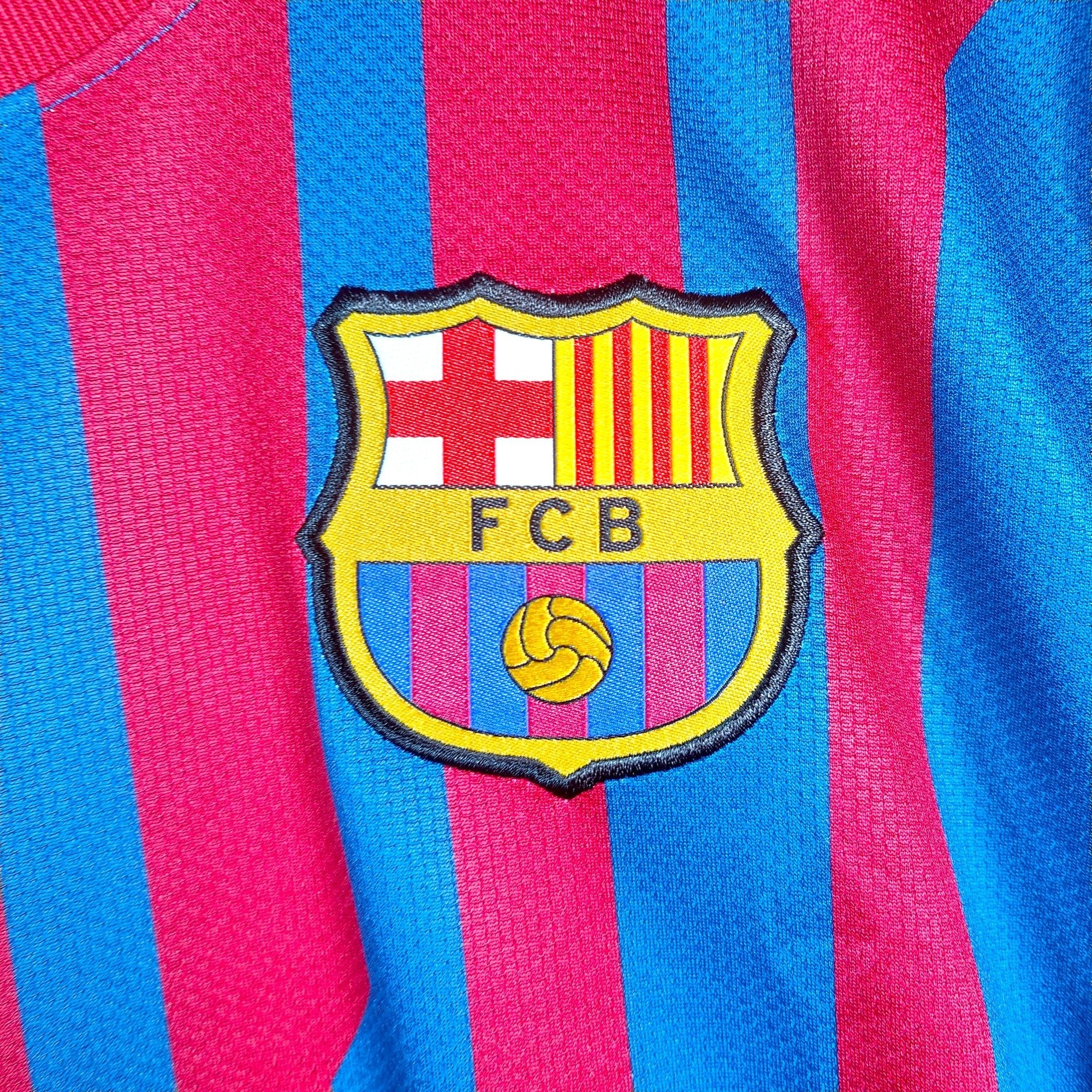 2011 - 12 FC Barcelona Home Shirt Villa 7 - 8.5/10 - (M) - Eternal Pitch