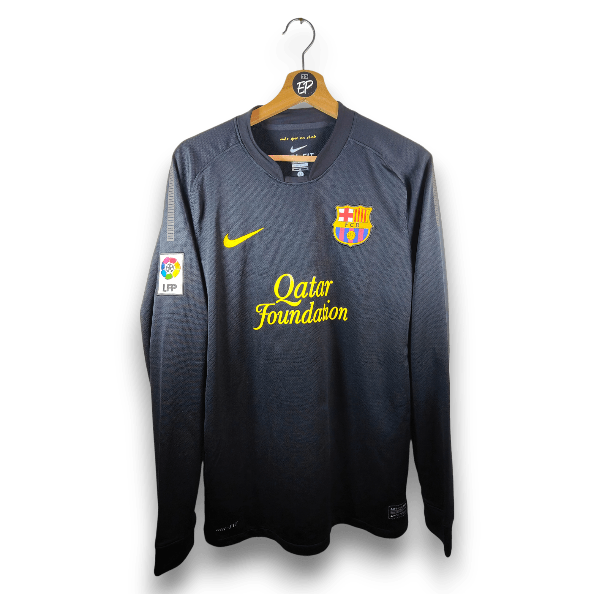 2011 - 12 FC Barcelona LS Away Shirt Sergio 16 - 8.5/10 - (M) - Eternal Pitch