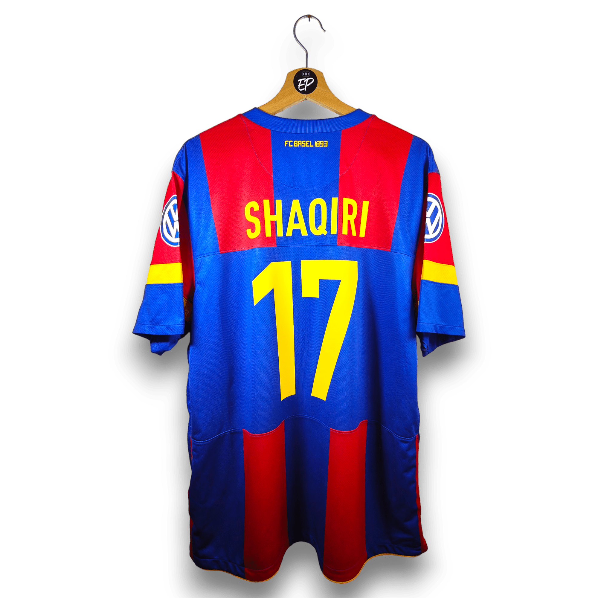 2011 - 12 FC Basel Home Shirt Shaqiri 17 (XL) - Eternal Pitch