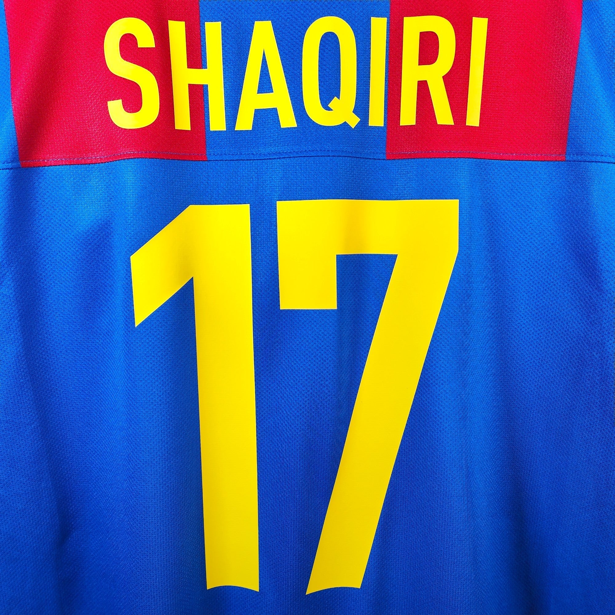 2011 - 12 FC Basel Home Shirt Shaqiri 17 (XL) - Eternal Pitch