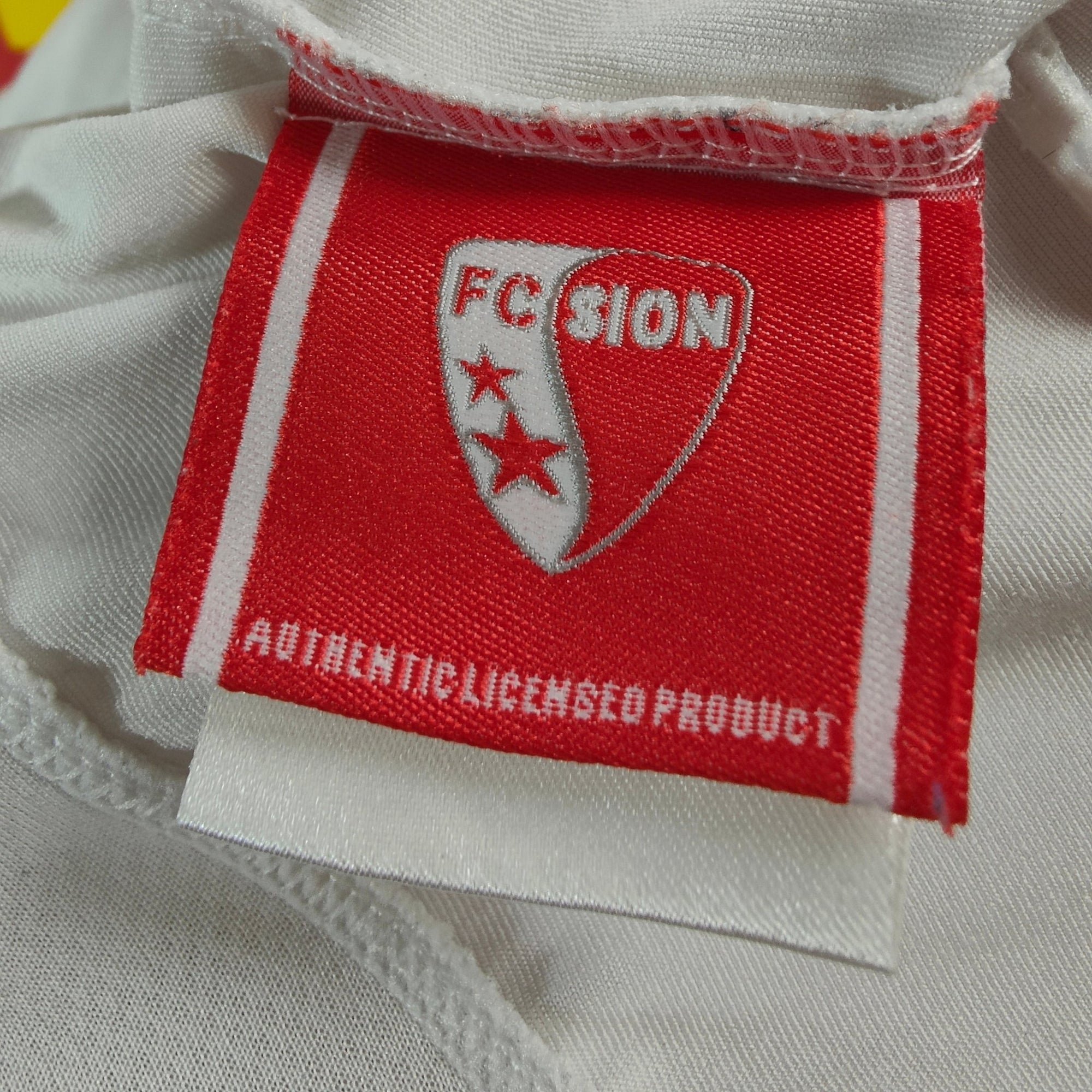 2011 - 12 FC Sion Home Shirt Sio 13 - 6/10 - (L) - Eternal Pitch