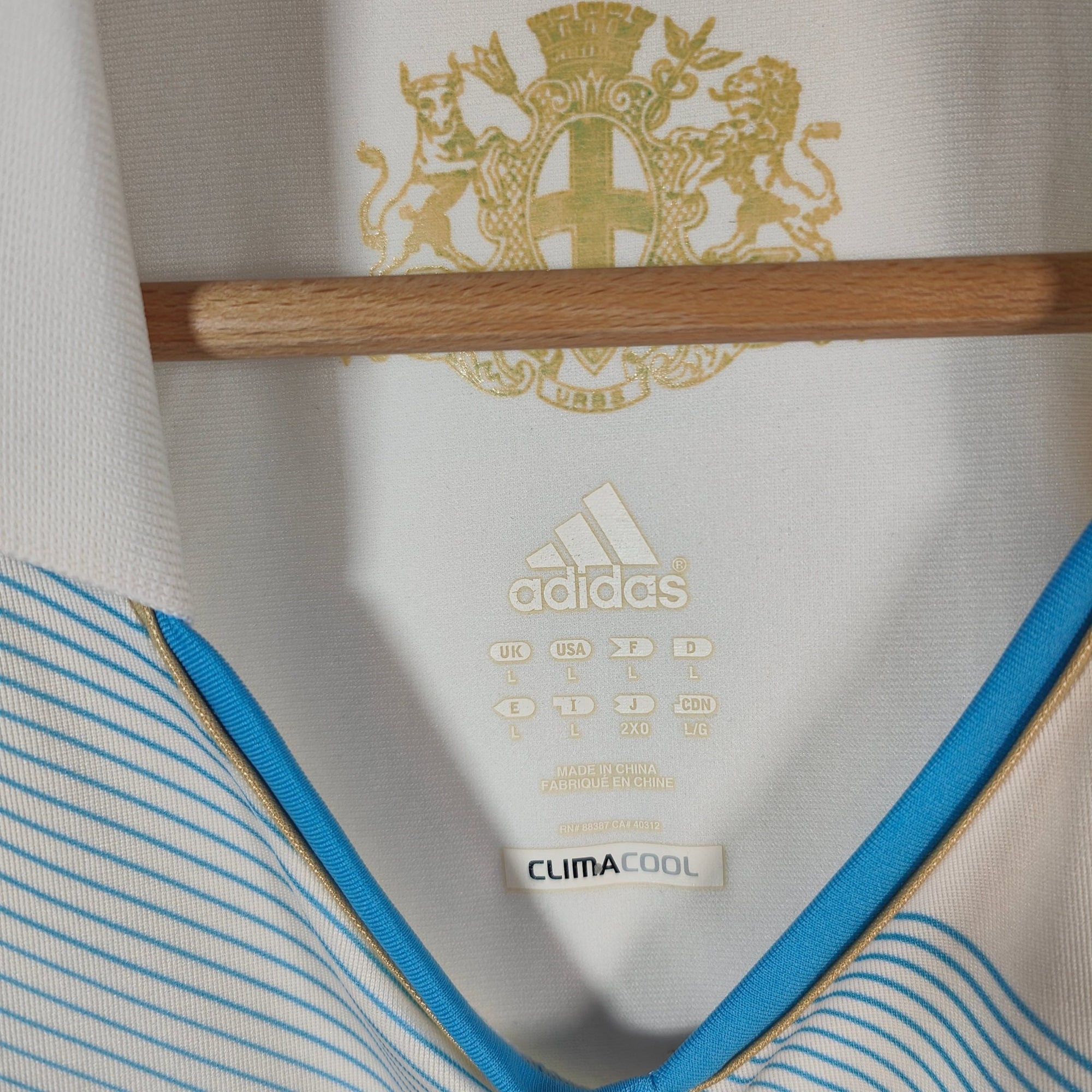 2011 - 12 Olympique Marseille Home Shirt - 8/10 - (L) - Eternal Pitch