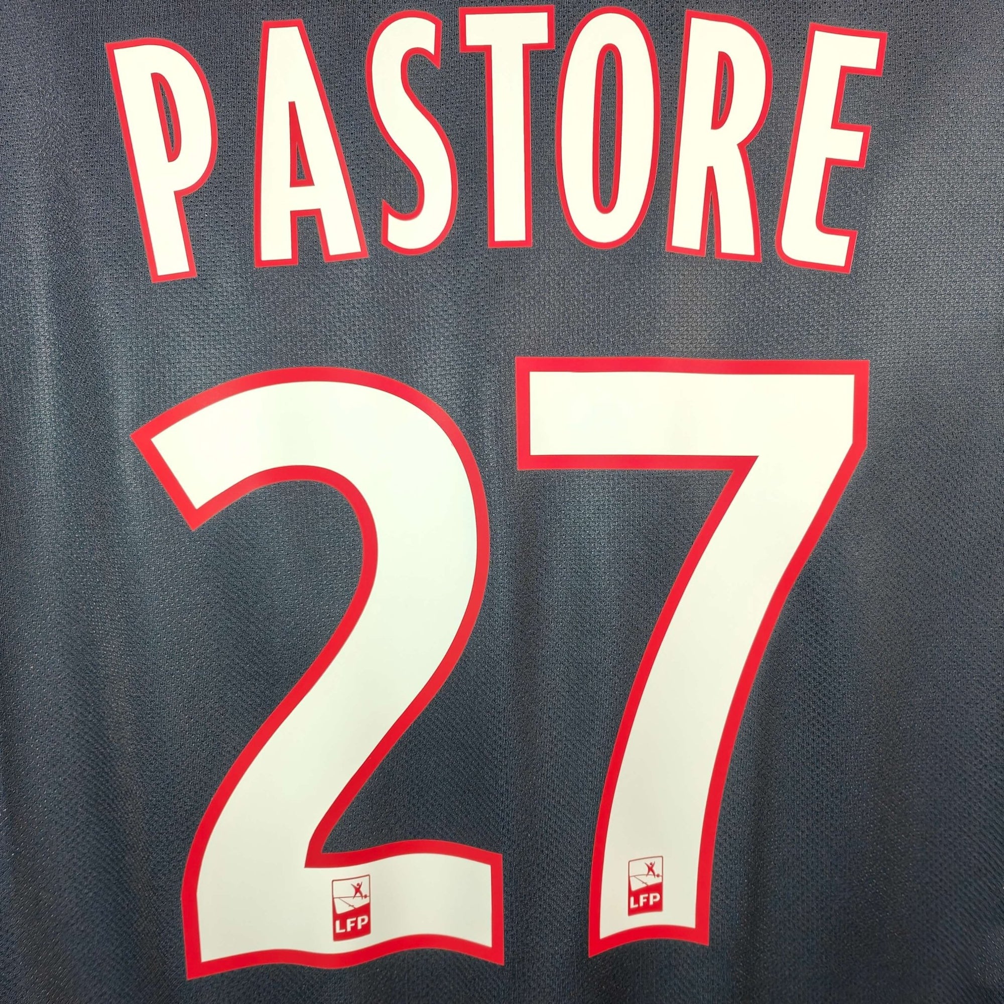 2011 - 12 PSG Home Shirt Pastore 27 - 9/10 - (M) - Eternal Pitch