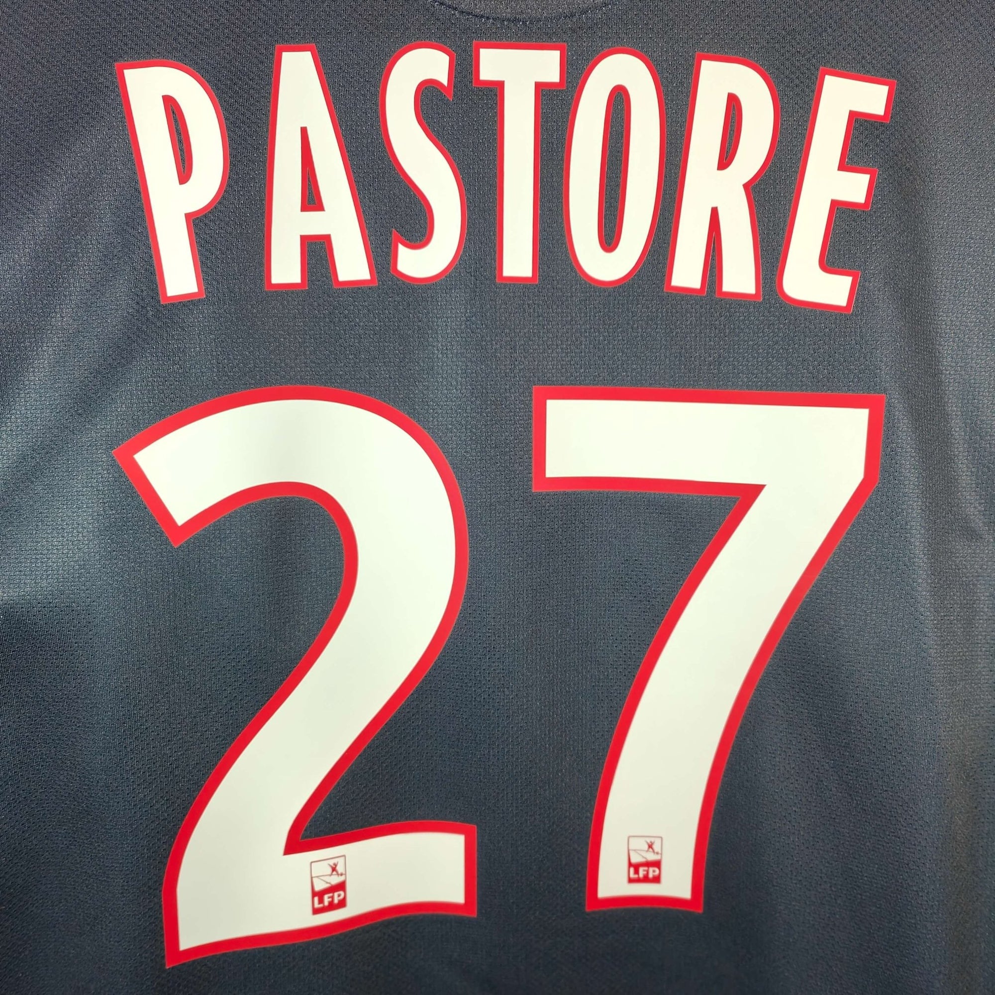2011 - 12 PSG Home Shirt Pastore 27 - 9/10 - (M) - Eternal Pitch