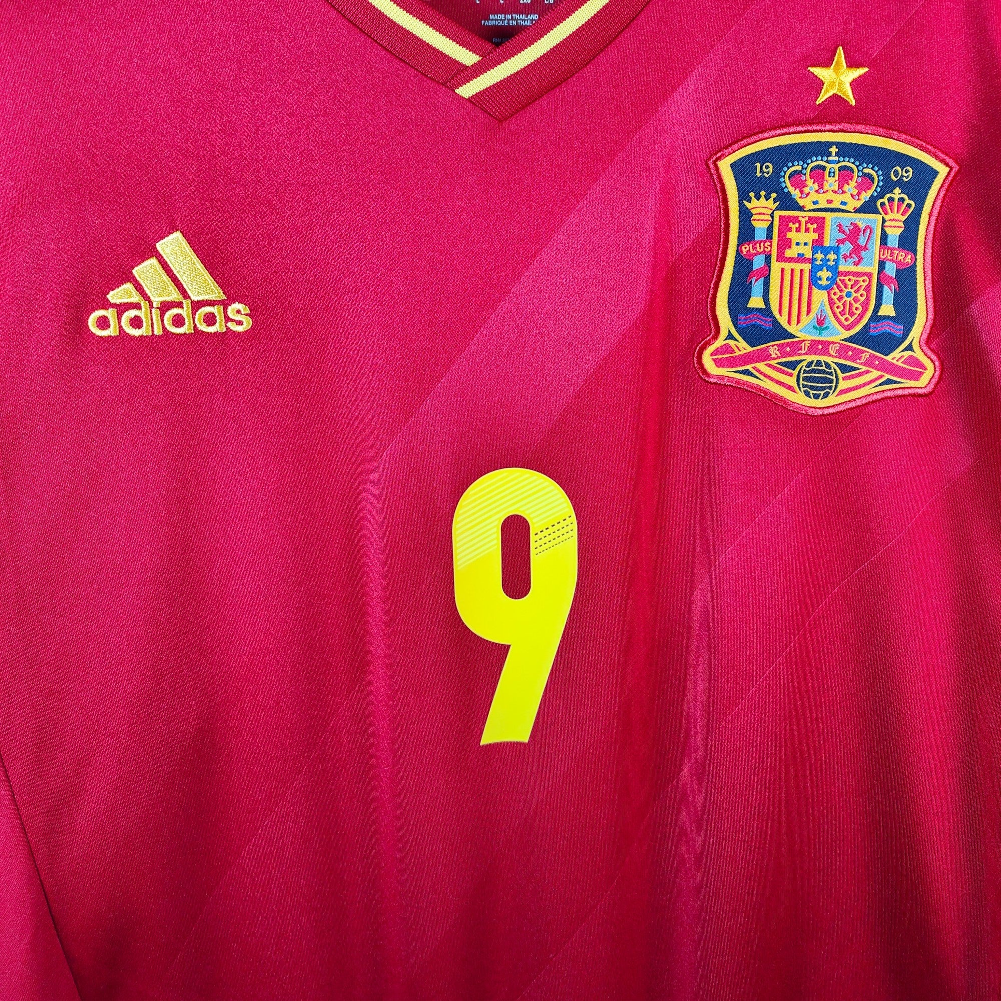 2011 - 12 Spain Home Shirt Torres 9 (L) - Eternal Pitch