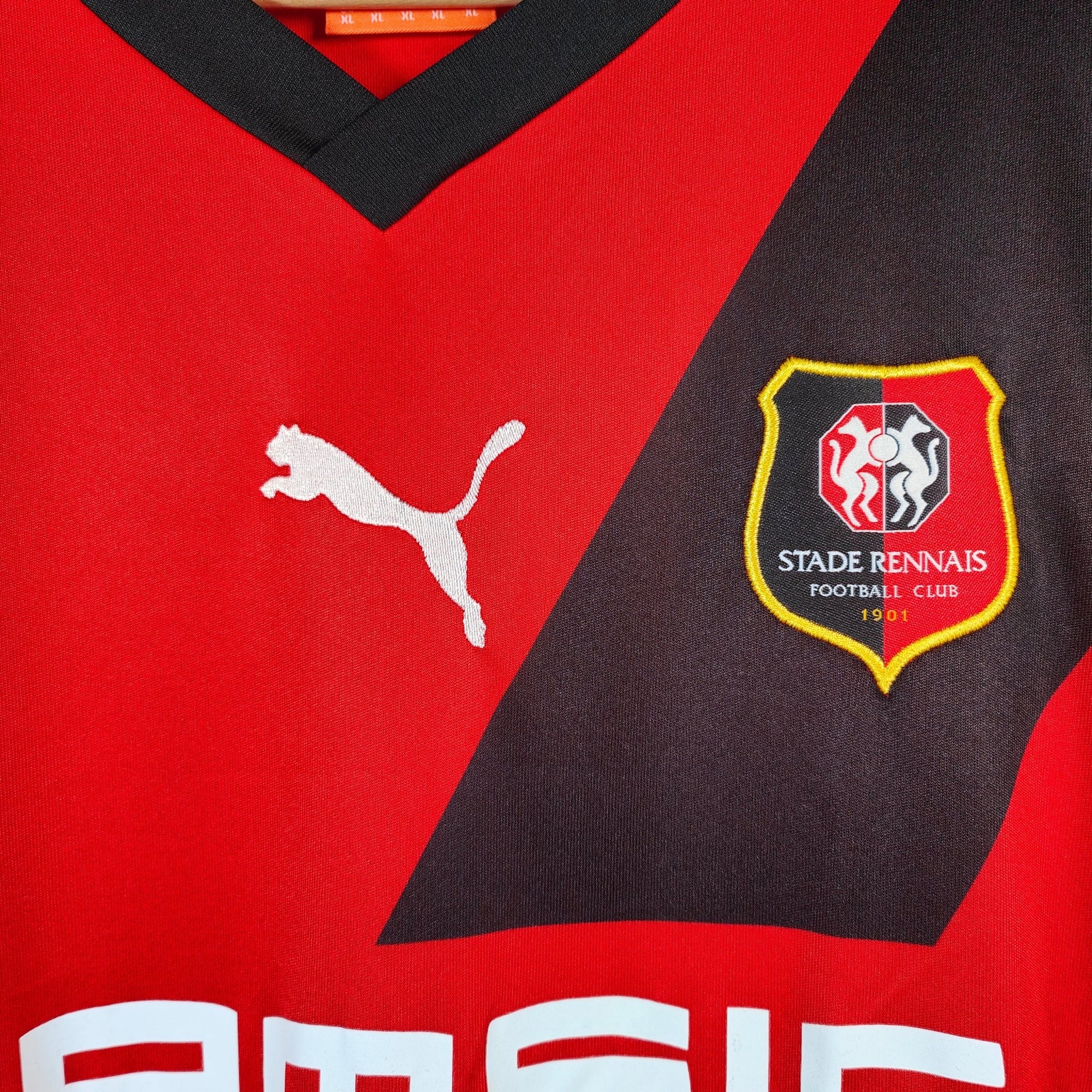 2011 - 12 Stade Rennais Home Shirt - 8/10 - (XL) - Eternal Pitch