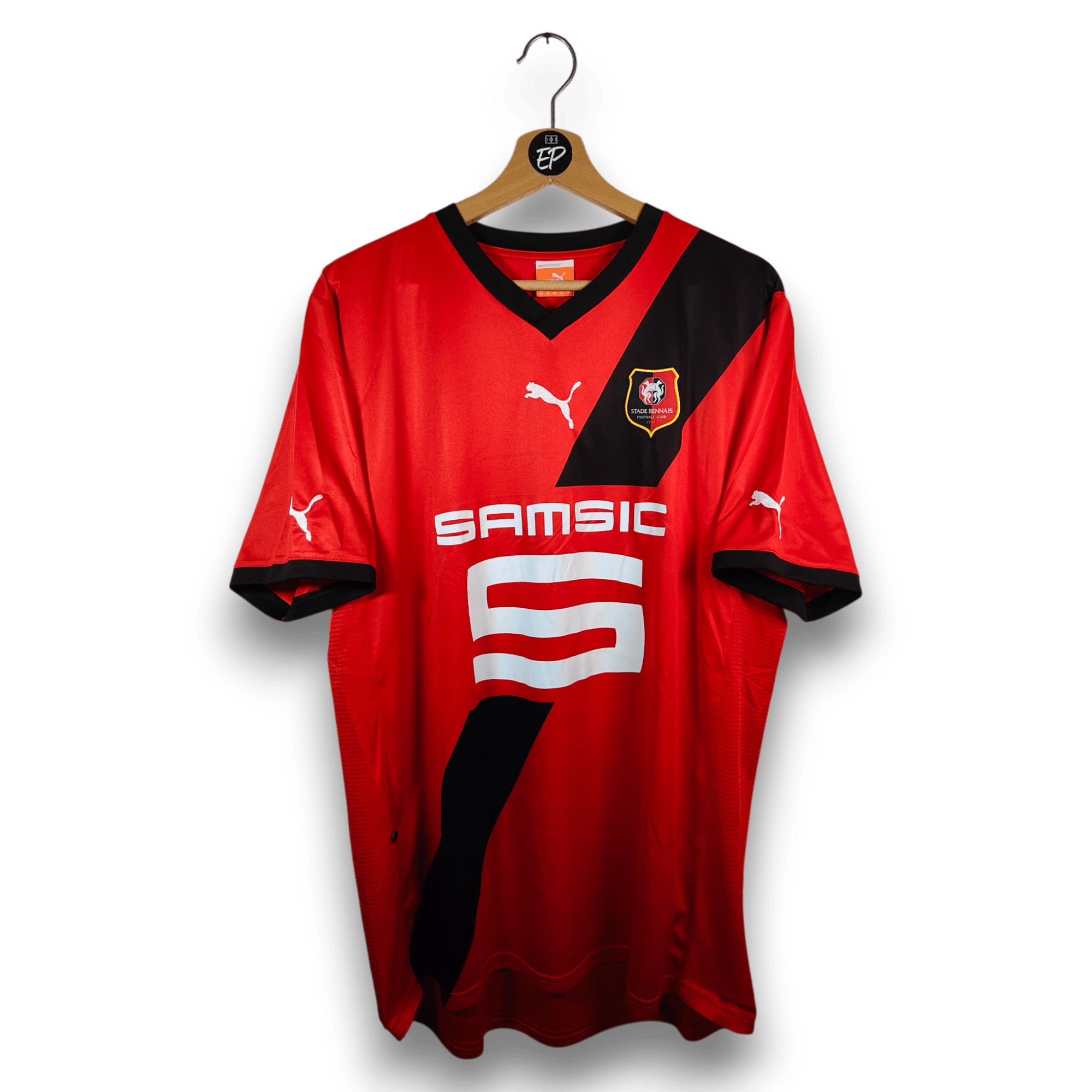 2011 - 12 Stade Rennais Home Shirt - 8/10 - (XL) - Eternal Pitch