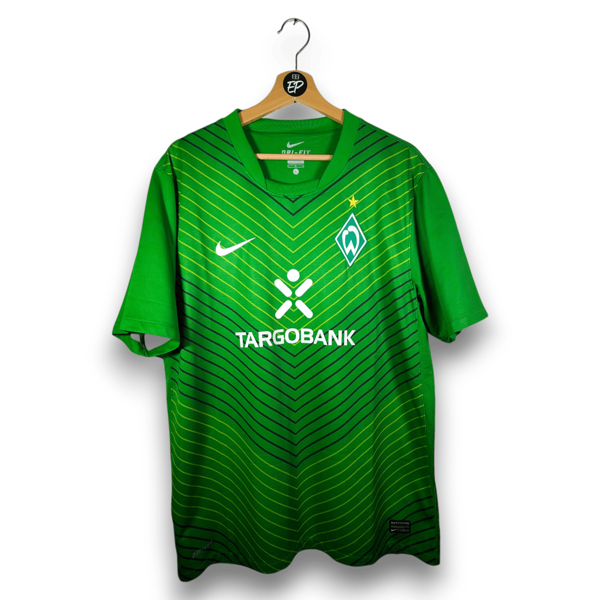 2011 - 12 Werder Bremen Home Shirt Fritz 8 - 7.5/10 - (L) - Eternal Pitch