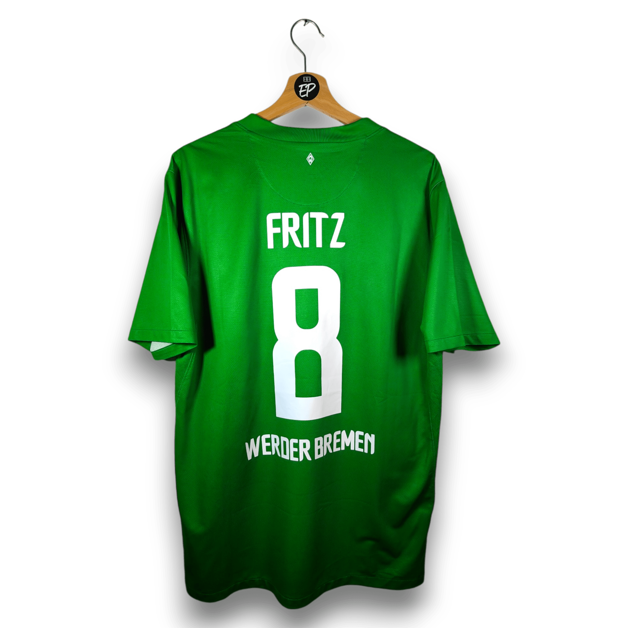 2011 - 12 Werder Bremen Home Shirt Fritz 8 - 7.5/10 - (L) - Eternal Pitch