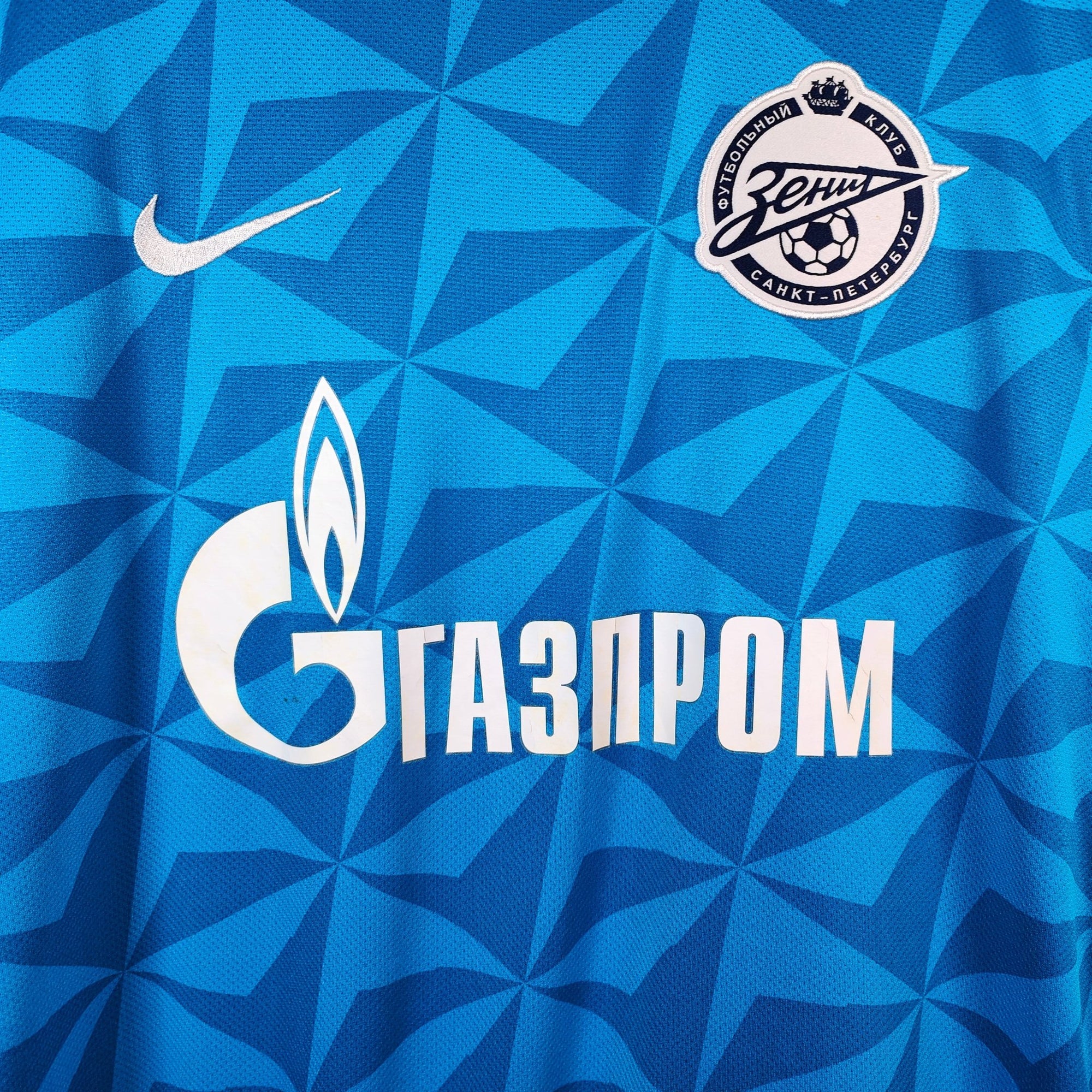 2011 - 12 Zenit St. Petersburg Home Shirt - 7/10 - (M) - Eternal Pitch