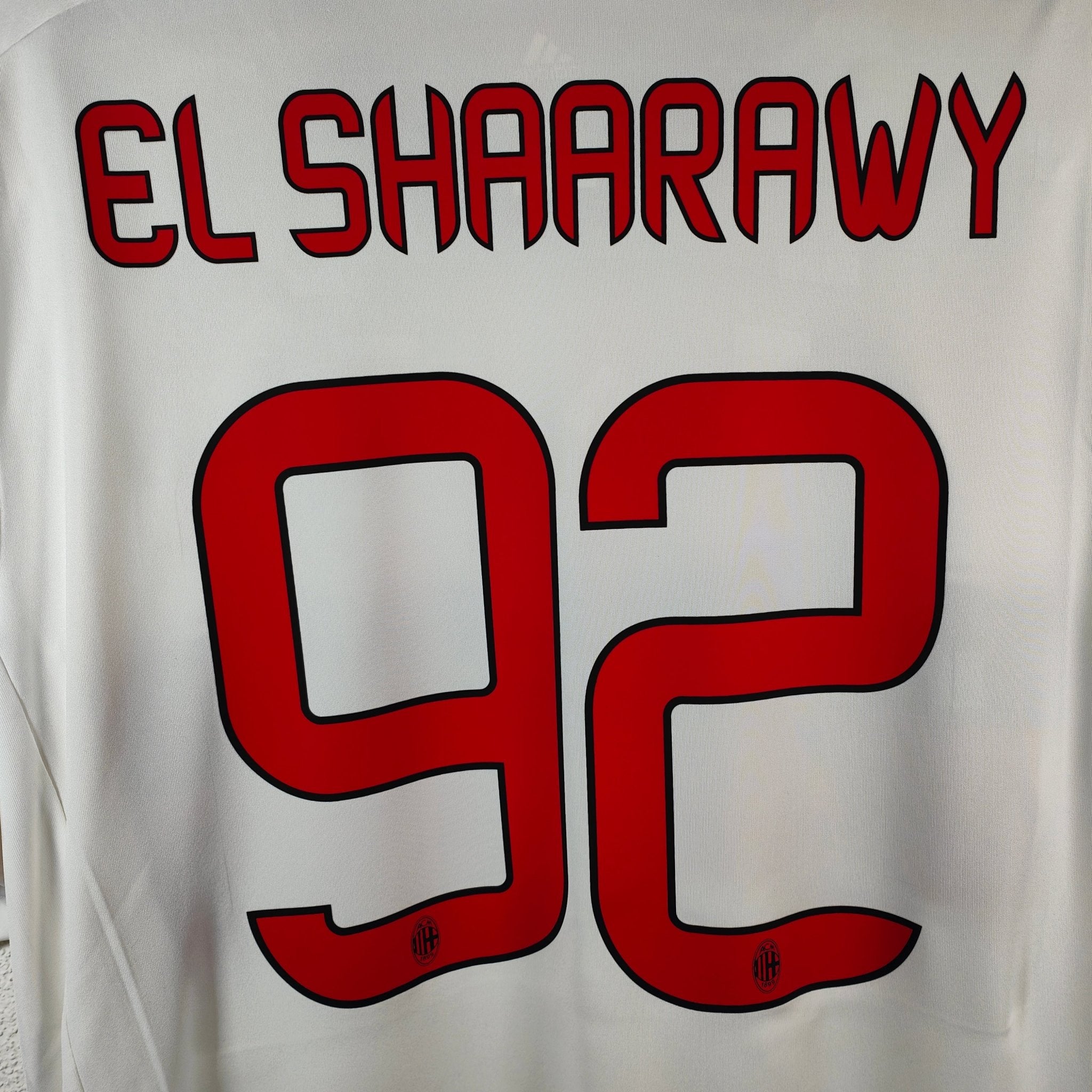 2012-13 AC Milan Away Shirt El Shaarawy #92 - 9/10 - (XL) – X23688