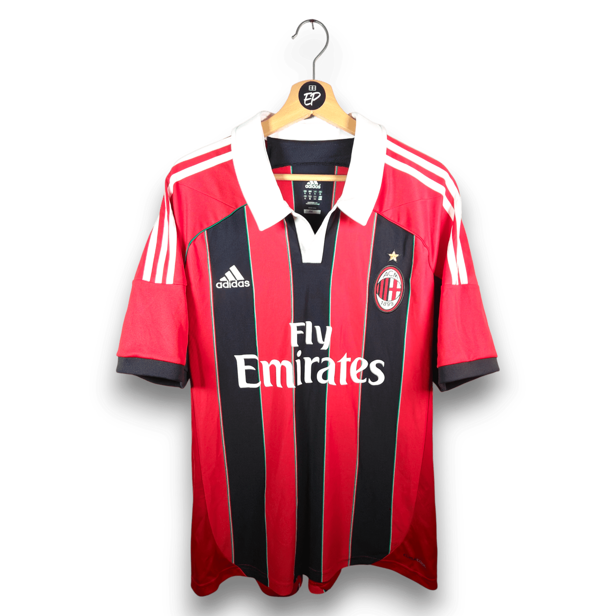 2012 - 13 AC Milan Home Shirt Balotelli 45 - 8/10 - (XL) - Eternal Pitch