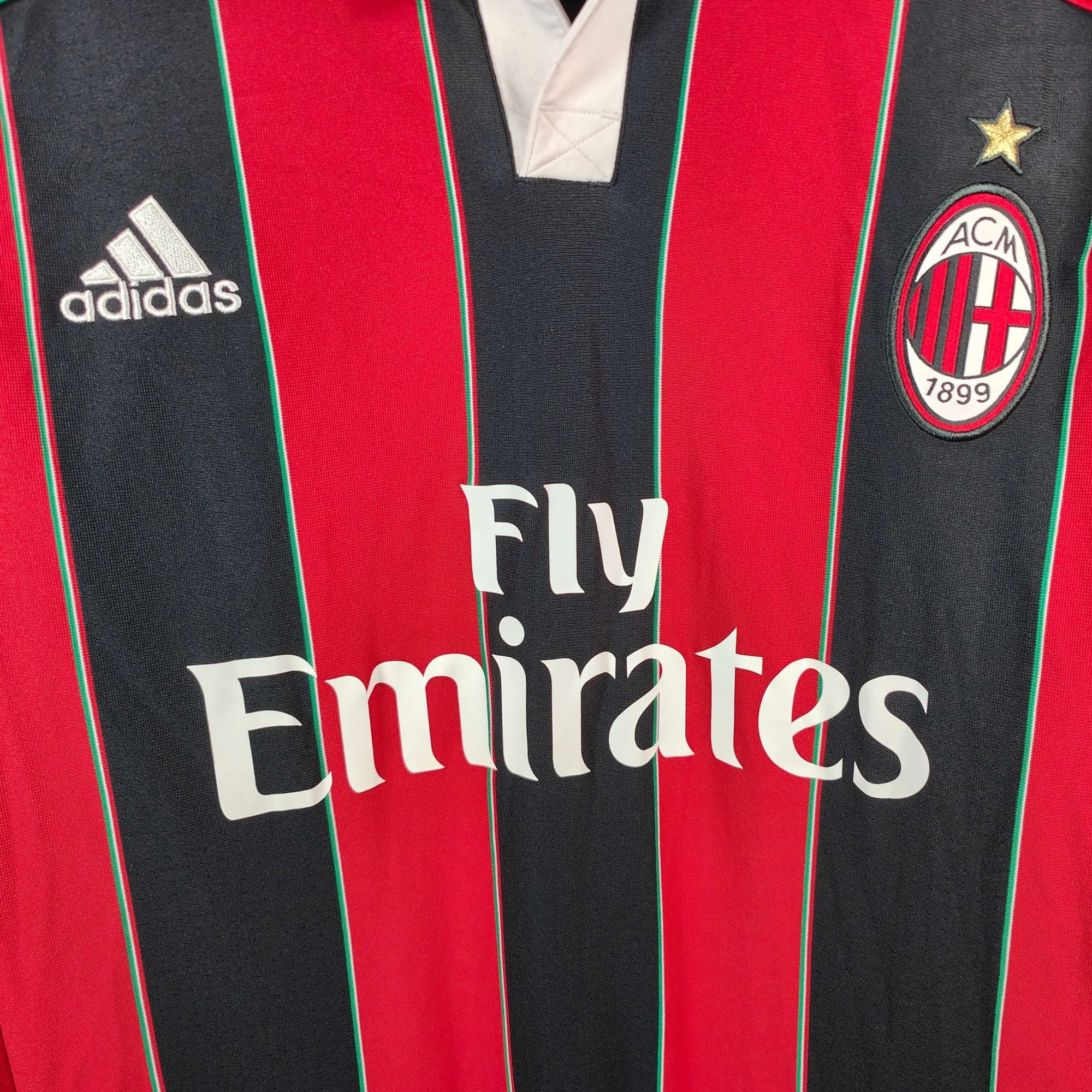 2012 - 13 AC Milan Home Shirt Balotelli 45 - 8/10 - (XL) - Eternal Pitch
