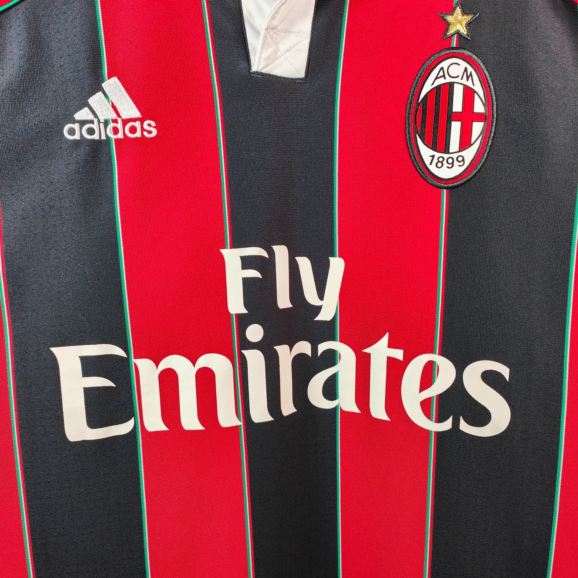 2012 - 13 AC Milan Home Shirt Balotelli 45 (M) - Eternal Pitch