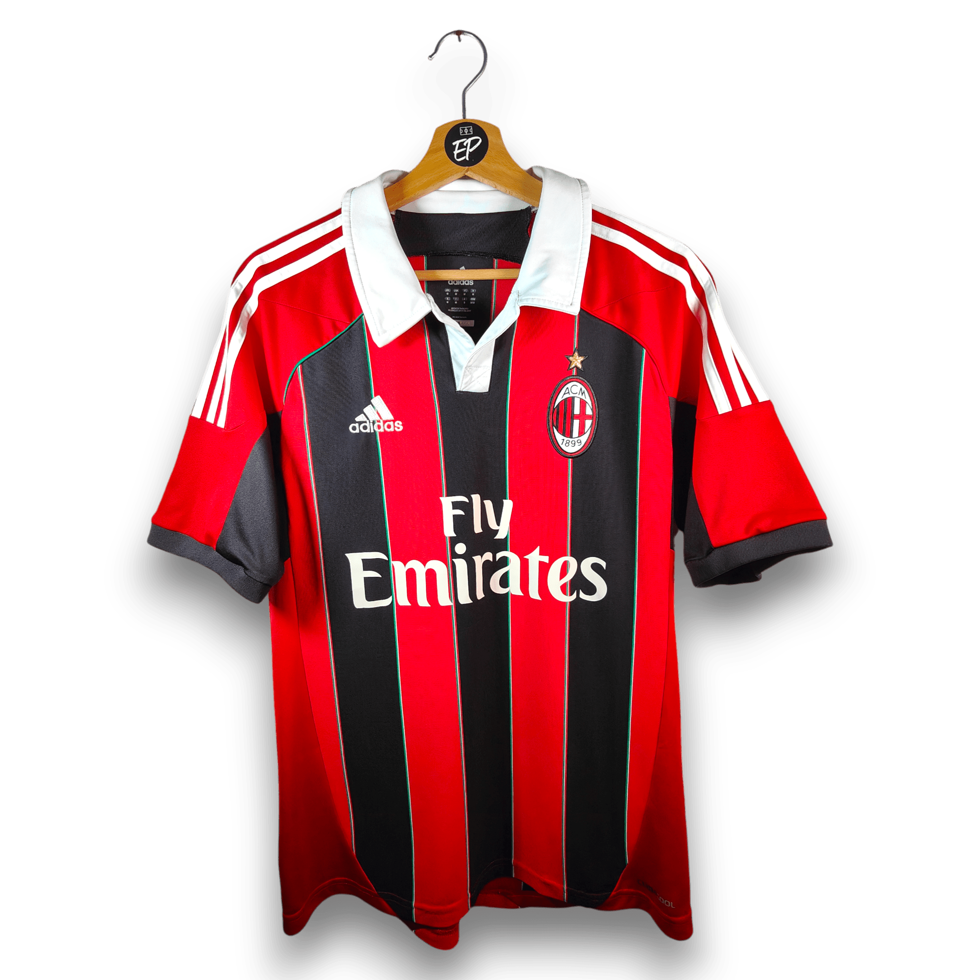 2012 - 13 AC Milan Home Shirt Balotelli 45 (M) - Eternal Pitch