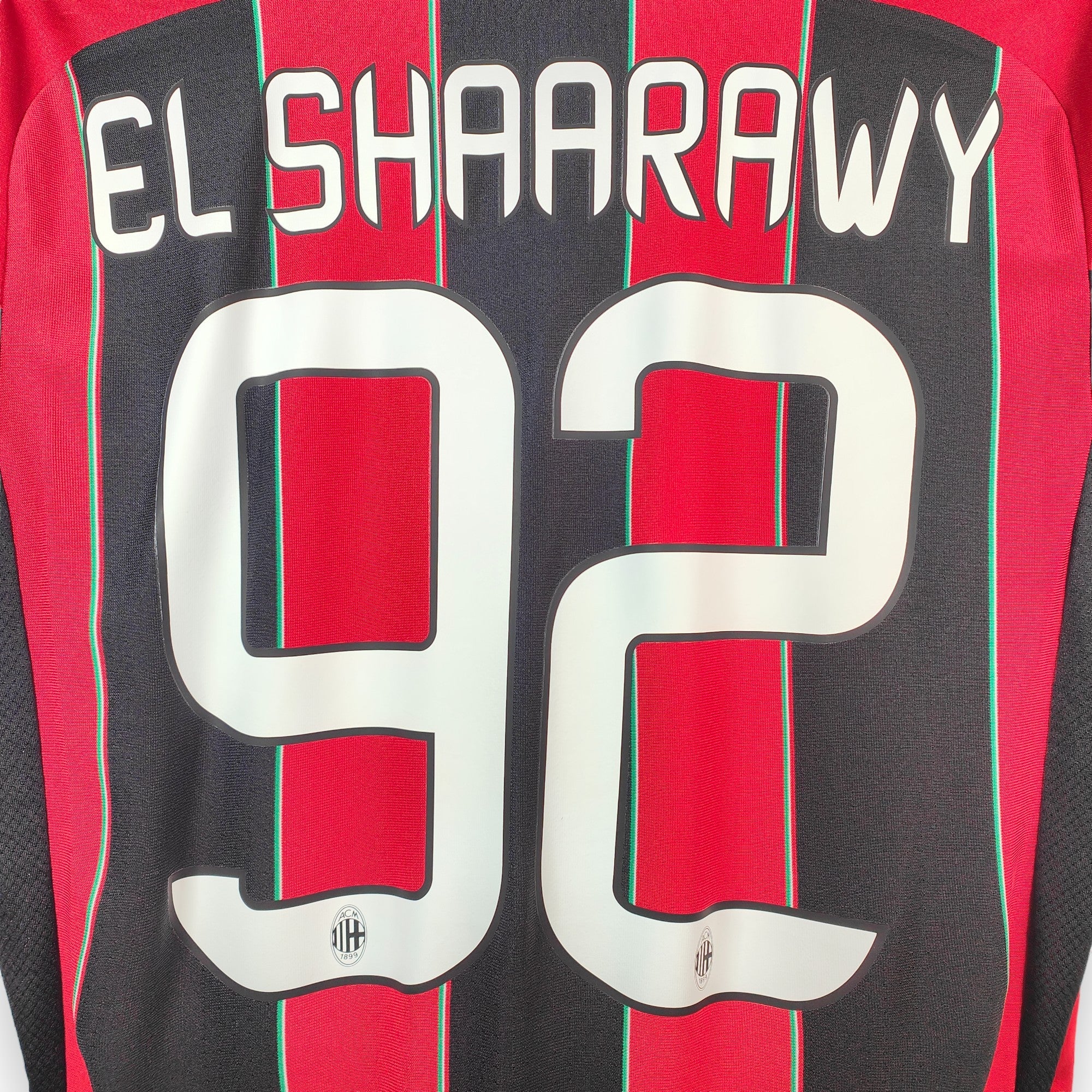 2012 - 13 AC Milan Home Shirt El Shaarawy 92 (M) - Eternal Pitch