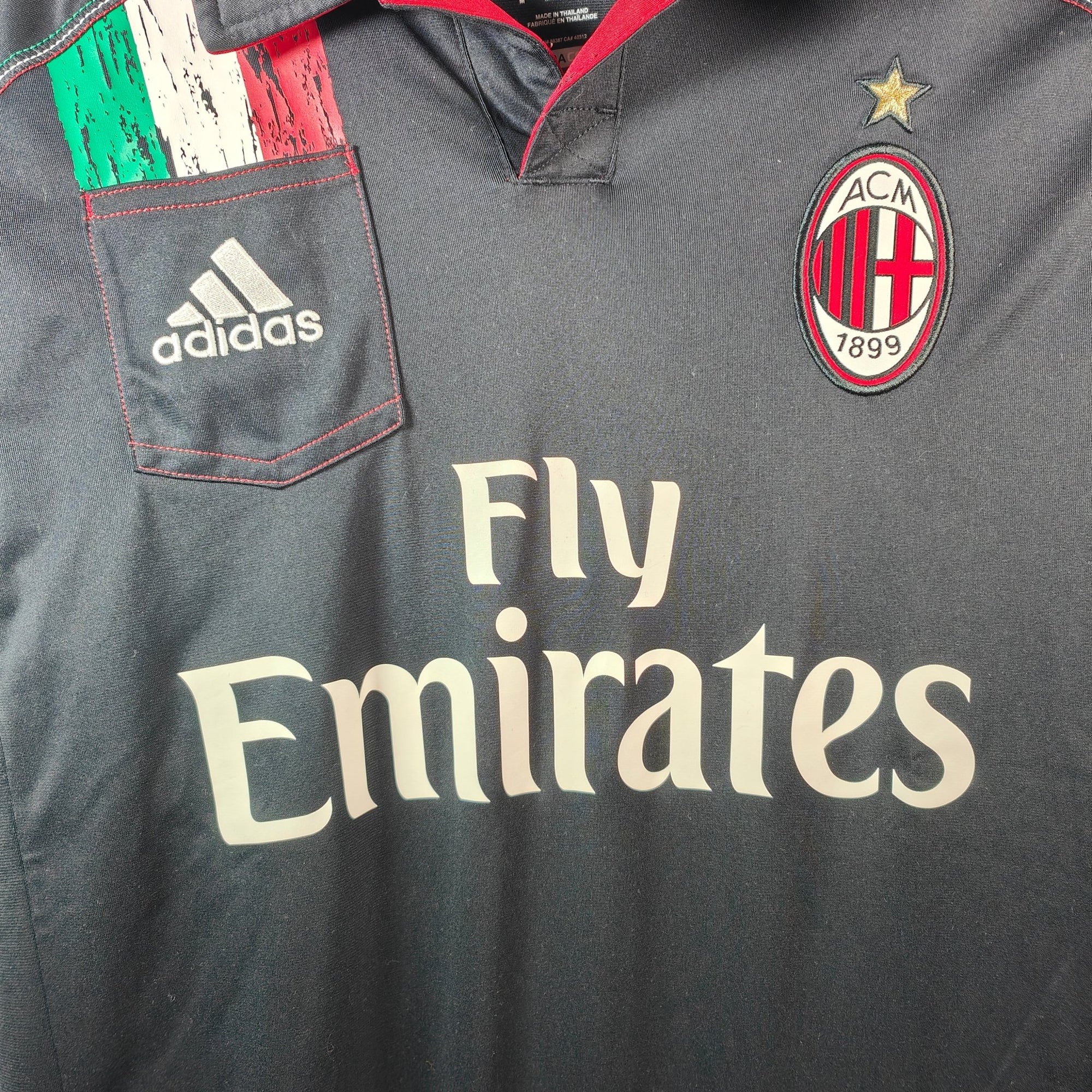 2012 - 13 AC Milan Third Shirt El Shaarawy 92 - 9.5/10 - (M) - Eternal Pitch
