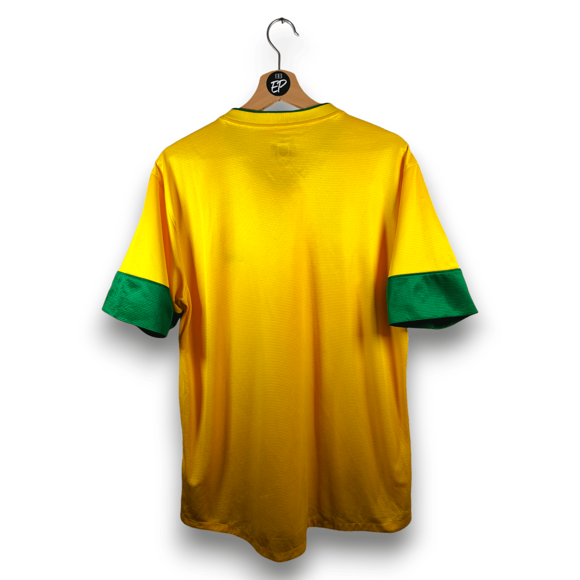 2012 - 13 Brazil Home Shirt - 7.5/10 - (L) - Eternal Pitch