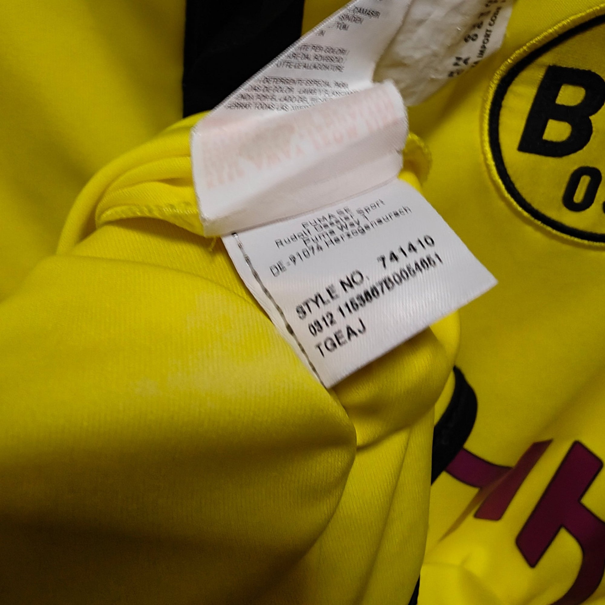 2012 - 13 Dortmund Home Shirt Reus 11 - 8.5/10 - (M) - Eternal Pitch