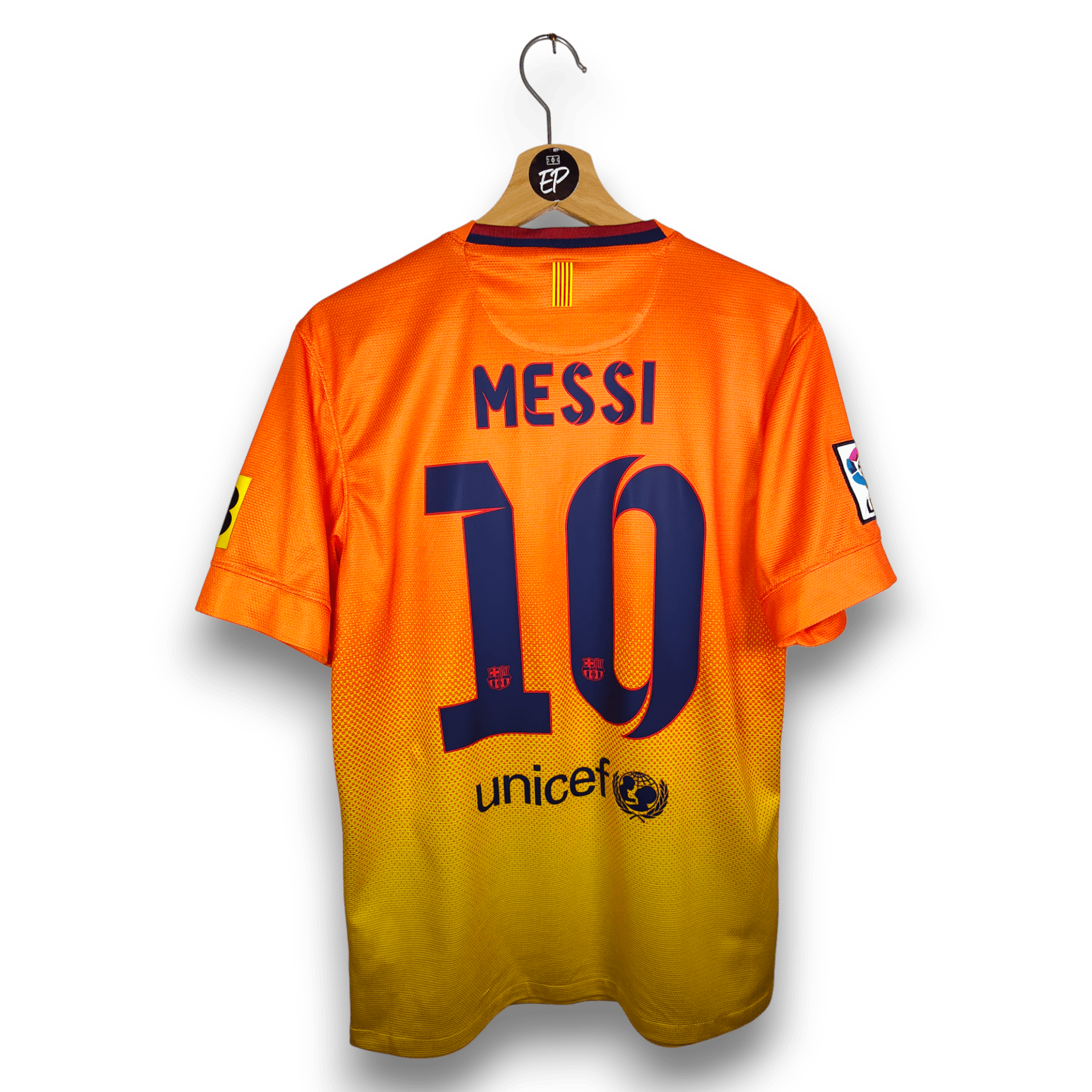 2012 - 13 FC Barcelona Away Shirt Messi 10 - 9/10 - (S) - Eternal Pitch