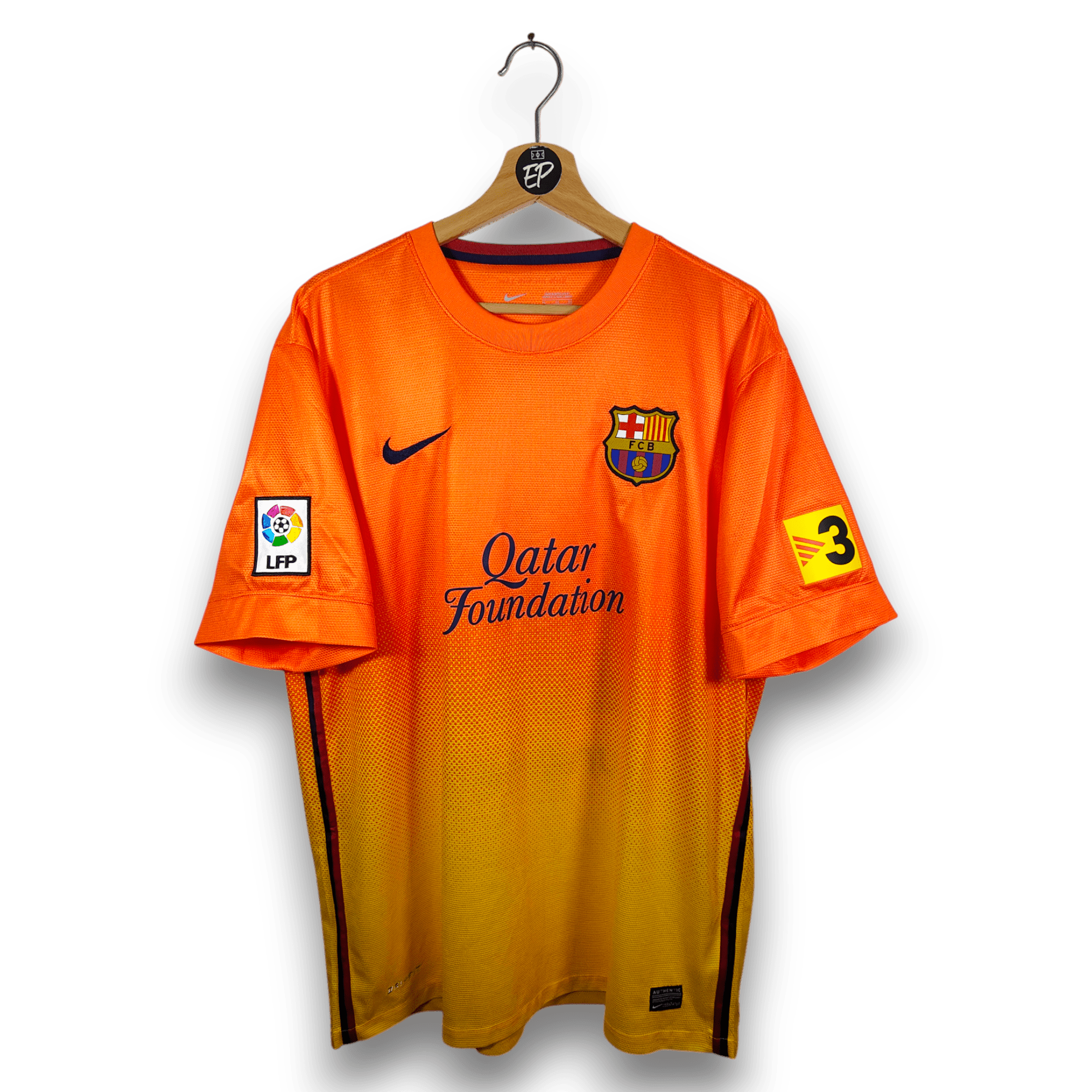 2012 - 13 FC Barcelona Away Shirt Messi 10 - 9.5/10 - (XL) - Eternal Pitch