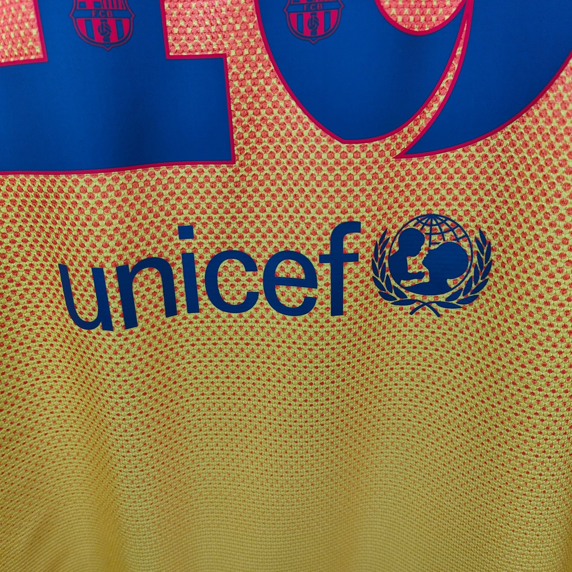 2012 - 13 FC Barcelona Away Shirt Messi 10 - 9.5/10 - (XL) - Eternal Pitch