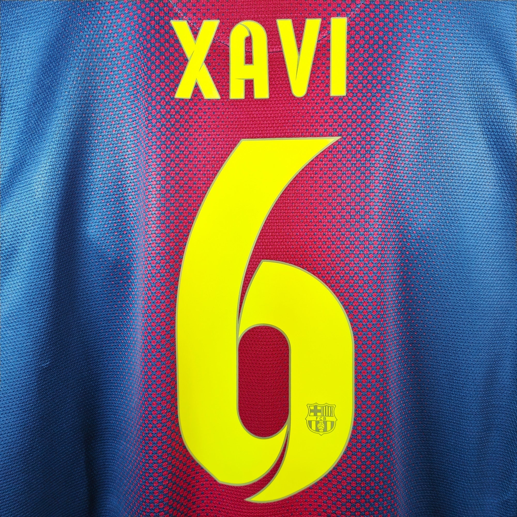 2012 - 13 FC Barcelona Home Shirt Xavi 6 - 9/10 - (L) - Eternal Pitch