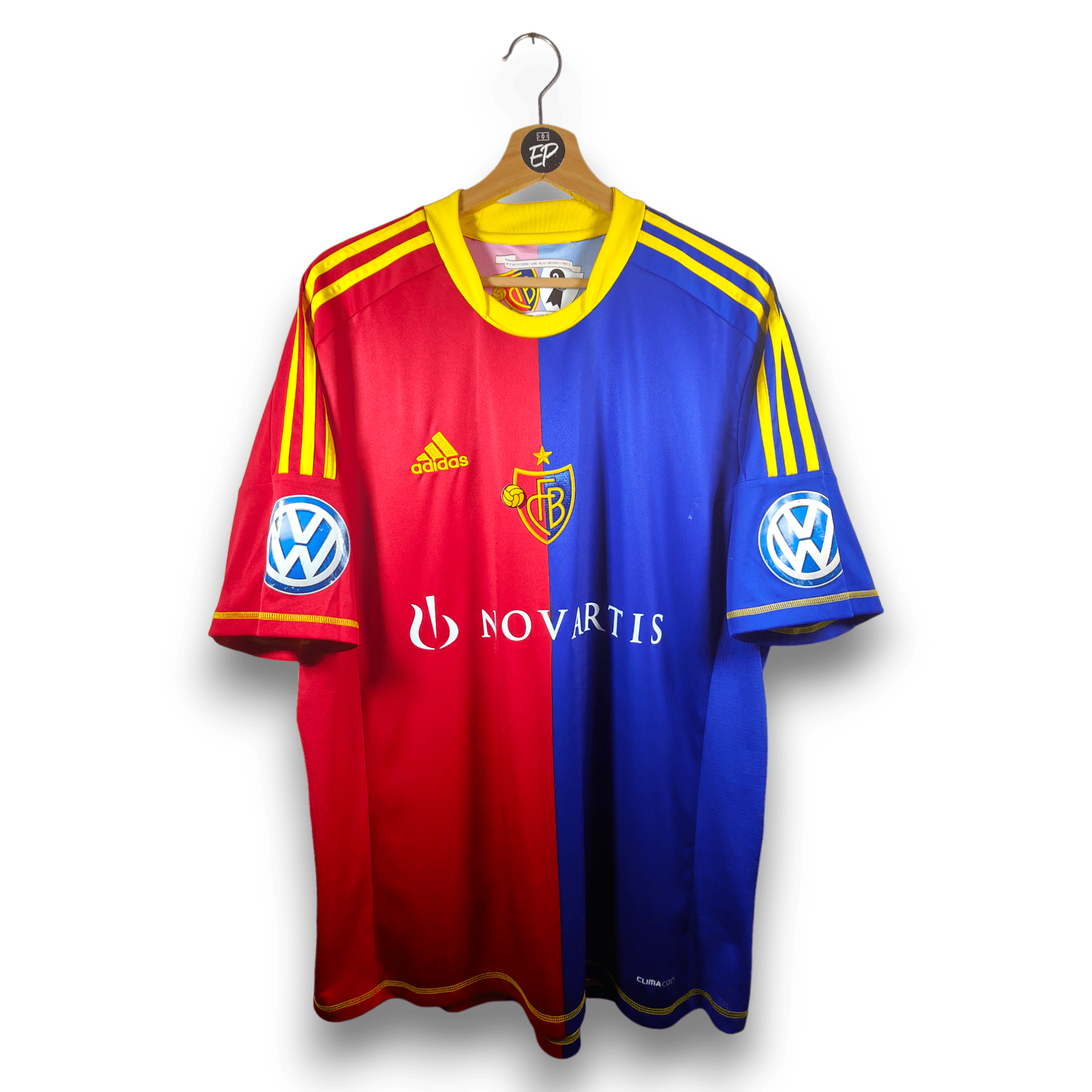 2012 - 13 FC Basel Home Shirt Frei 13 - 7.5/10 - (XL) - Eternal Pitch