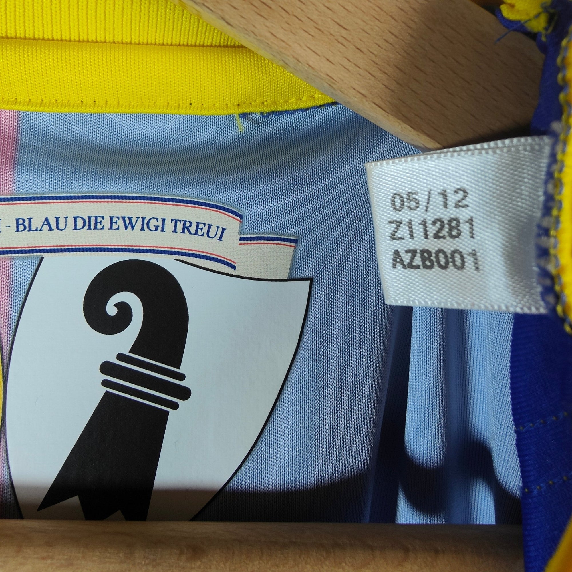 2012 - 13 FC Basel Home Shirt Frei 13 - 7.5/10 - (XL) - Eternal Pitch