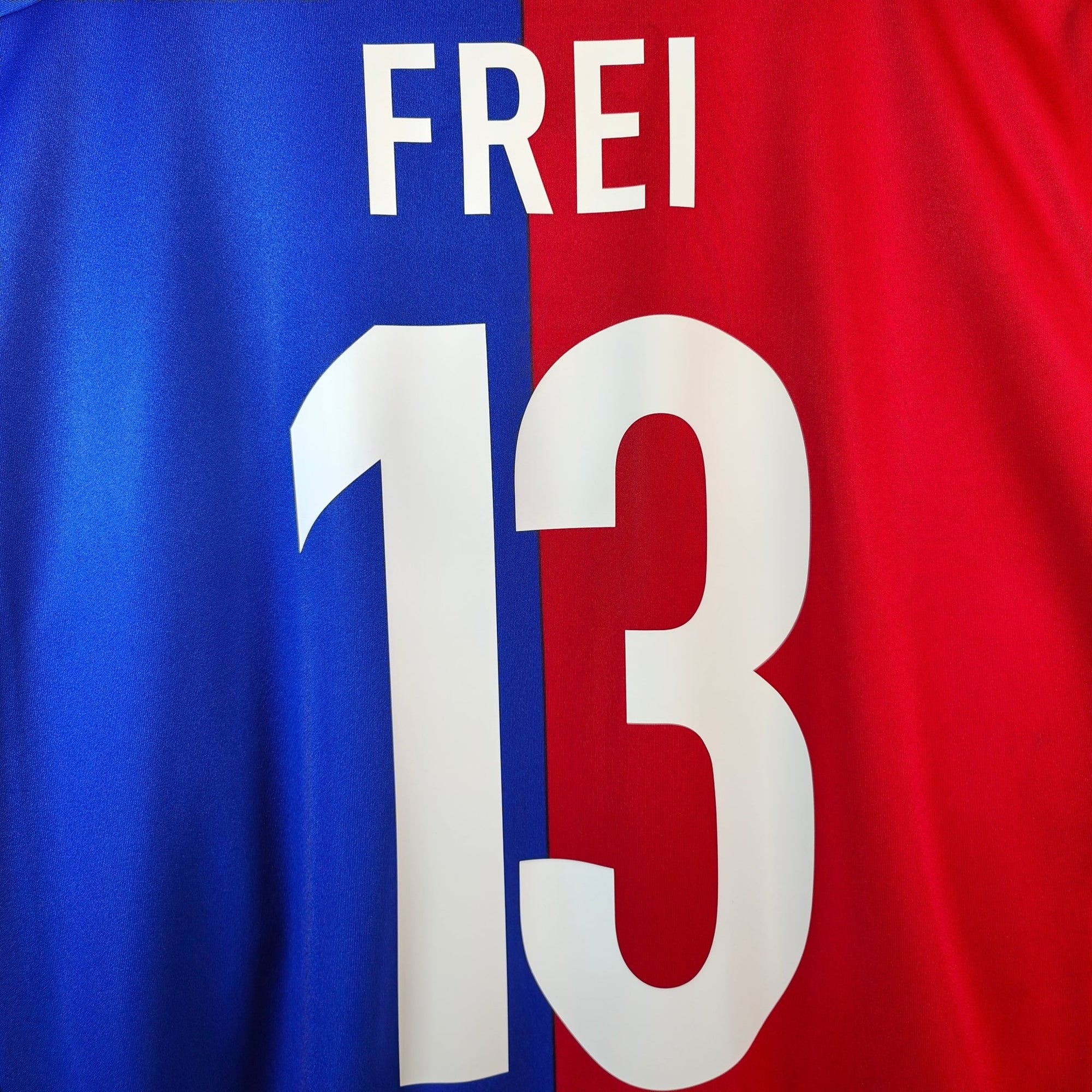 2012 - 13 FC Basel Home Shirt Frei 13 - 7.5/10 - (XL) - Eternal Pitch