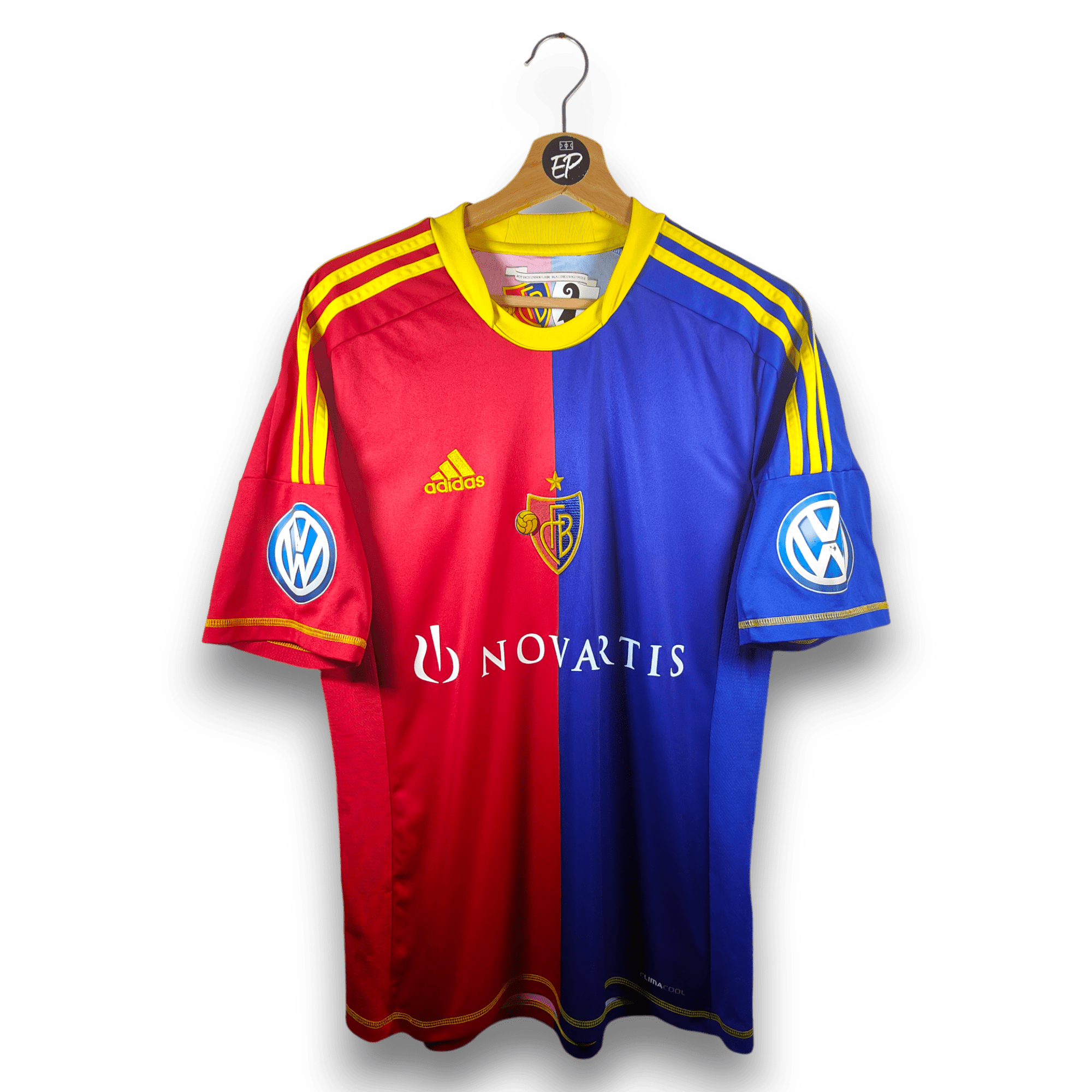 2012 - 13 FC Basel Home Shirt Frei 13 (M) - Eternal Pitch