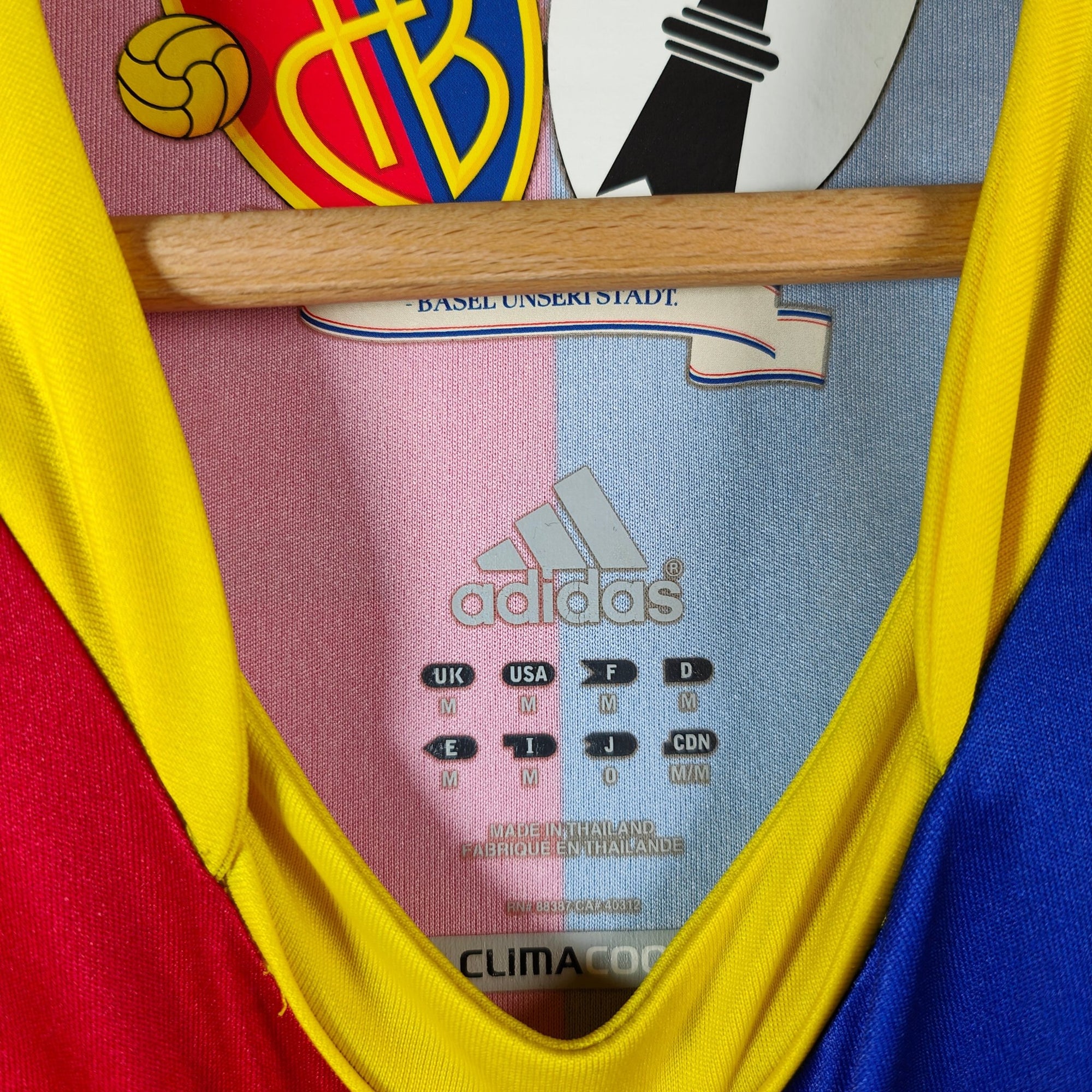 2012 - 13 FC Basel Home Shirt Frei 13 (M) - Eternal Pitch