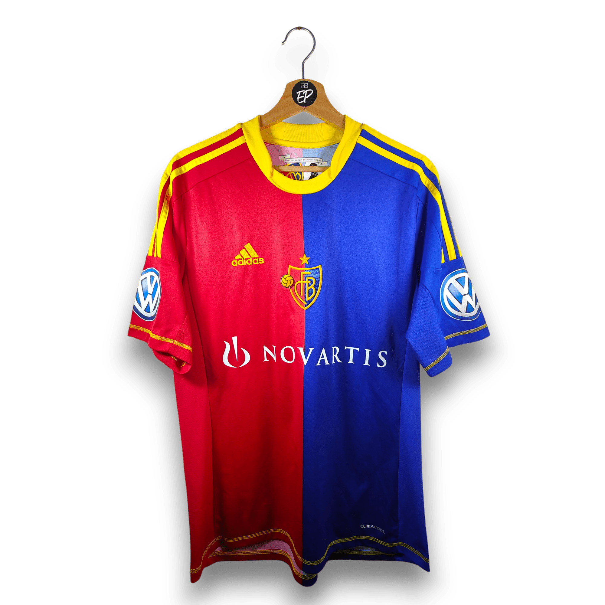 2012 - 13 FC Basel Home Shirt Salah 22 (M) - Eternal Pitch