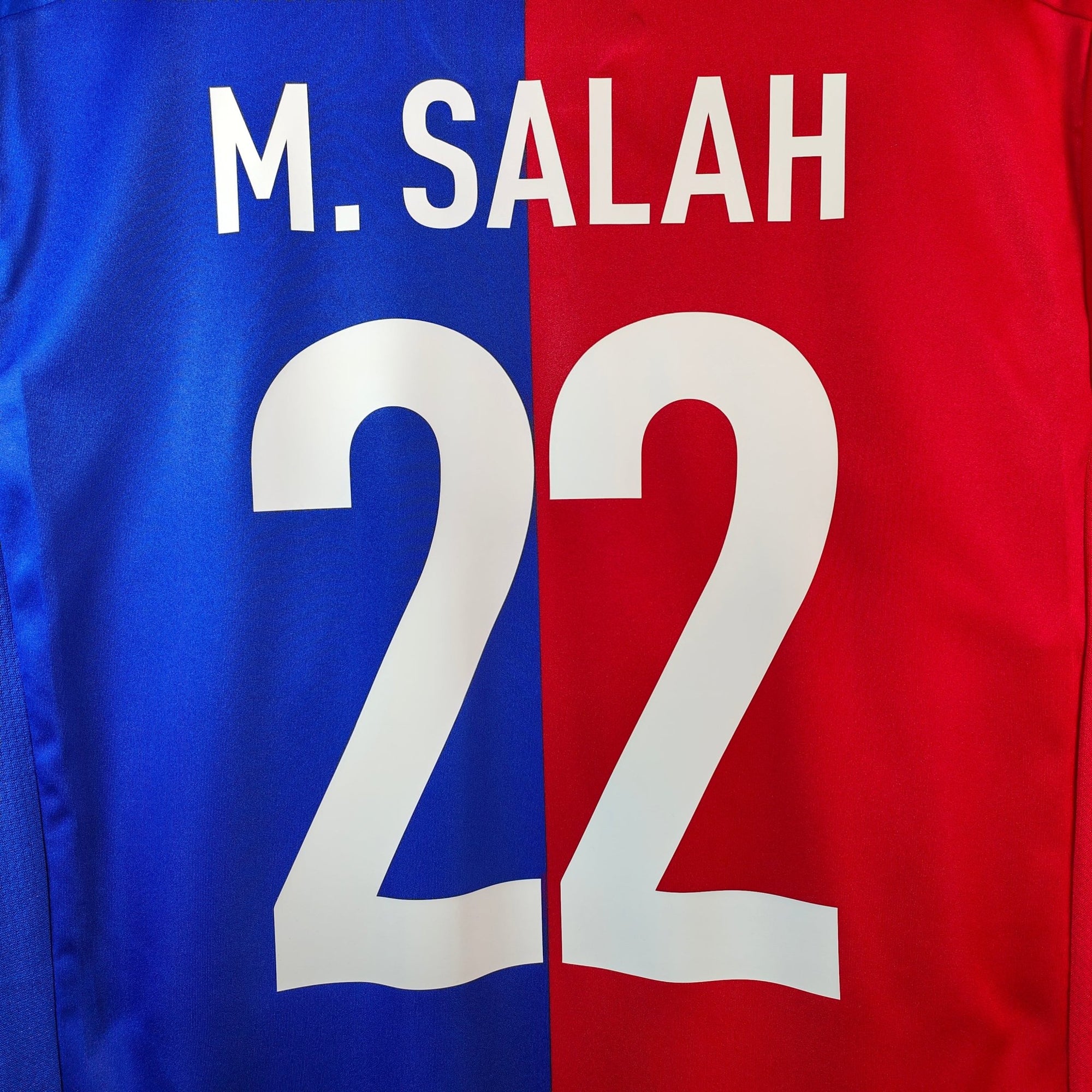 2012 - 13 FC Basel Home Shirt Salah 22 (M) - Eternal Pitch
