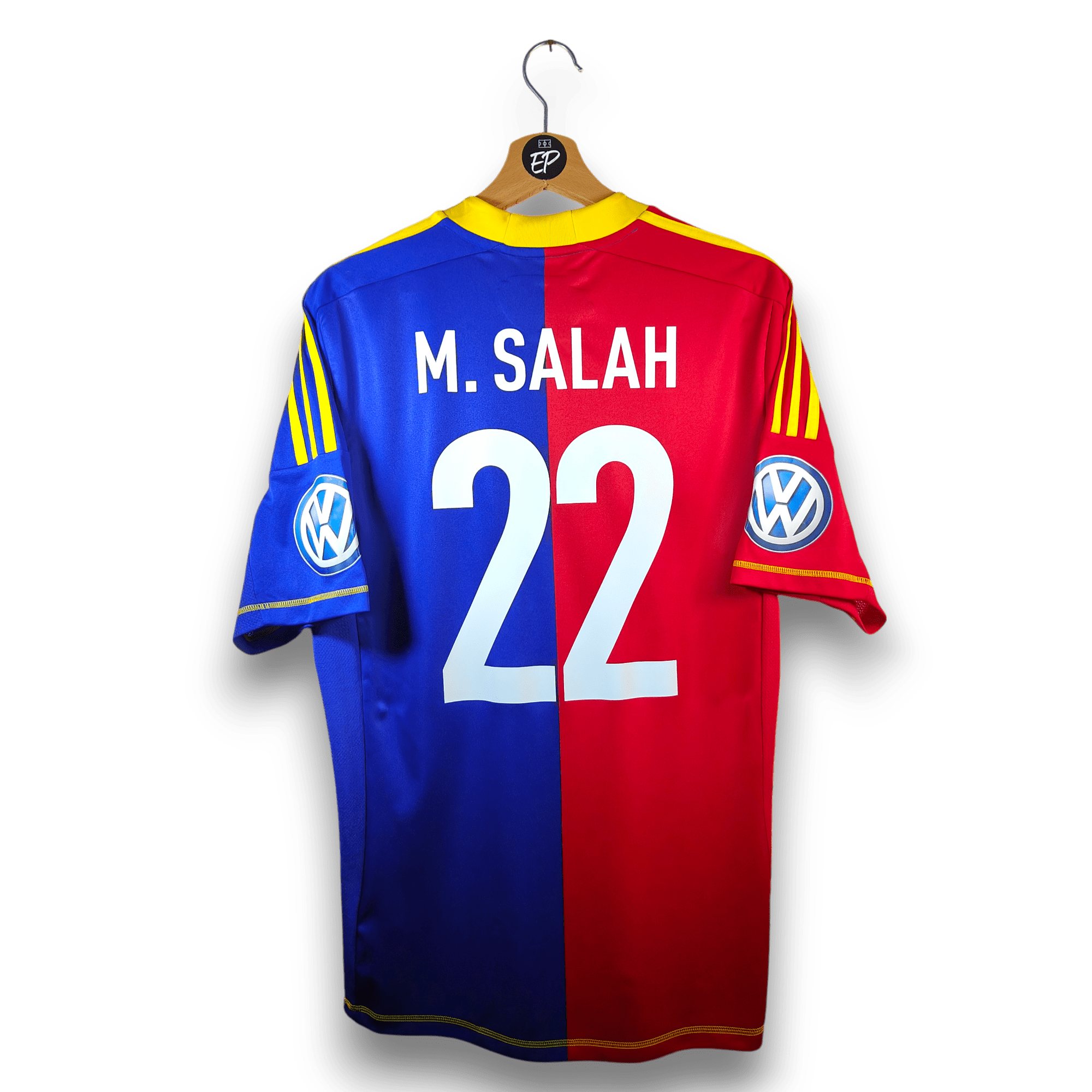 2012 - 13 FC Basel Home Shirt Salah 22 (M) - Eternal Pitch