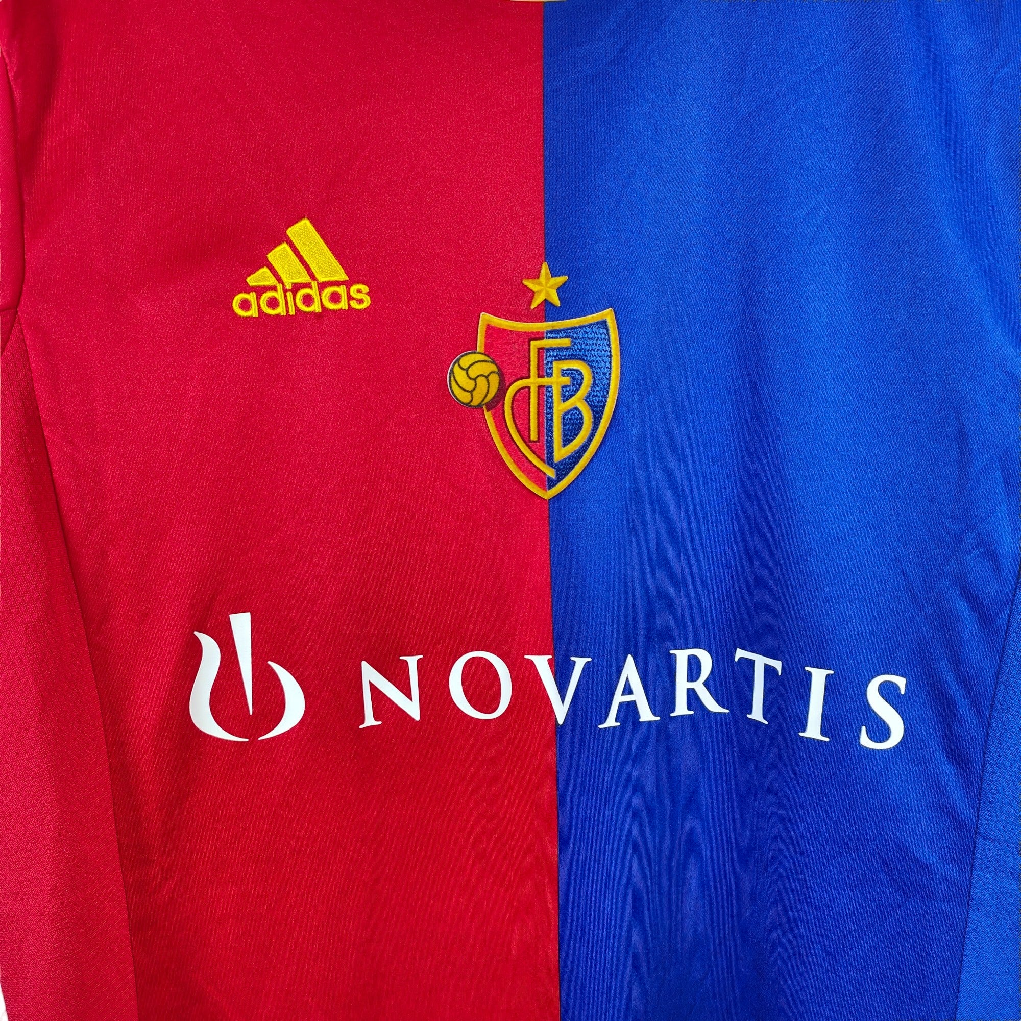 2012 - 13 FC Basel Home Shirt Salah 22 (M) - Eternal Pitch