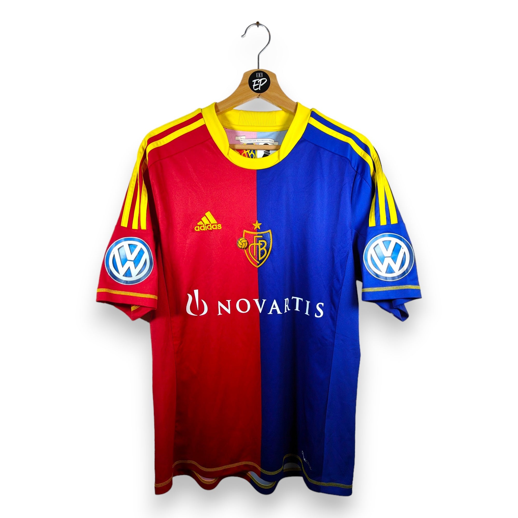 2012 - 13 FC Basel Home Shirt Salah 22 (M) - Eternal Pitch