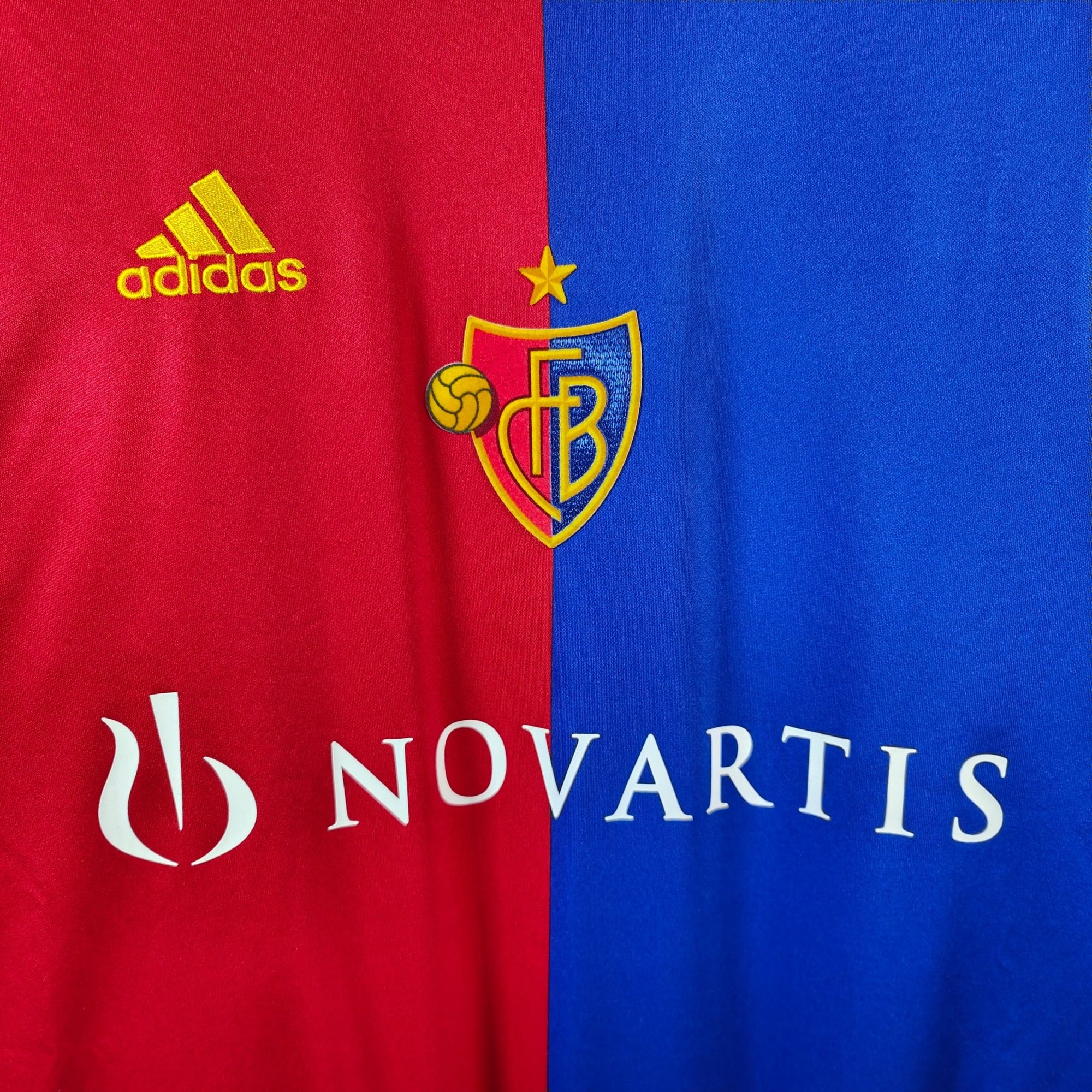 2012 - 13 FC Basel Home Shirt Salah 22 (XL) - Eternal Pitch