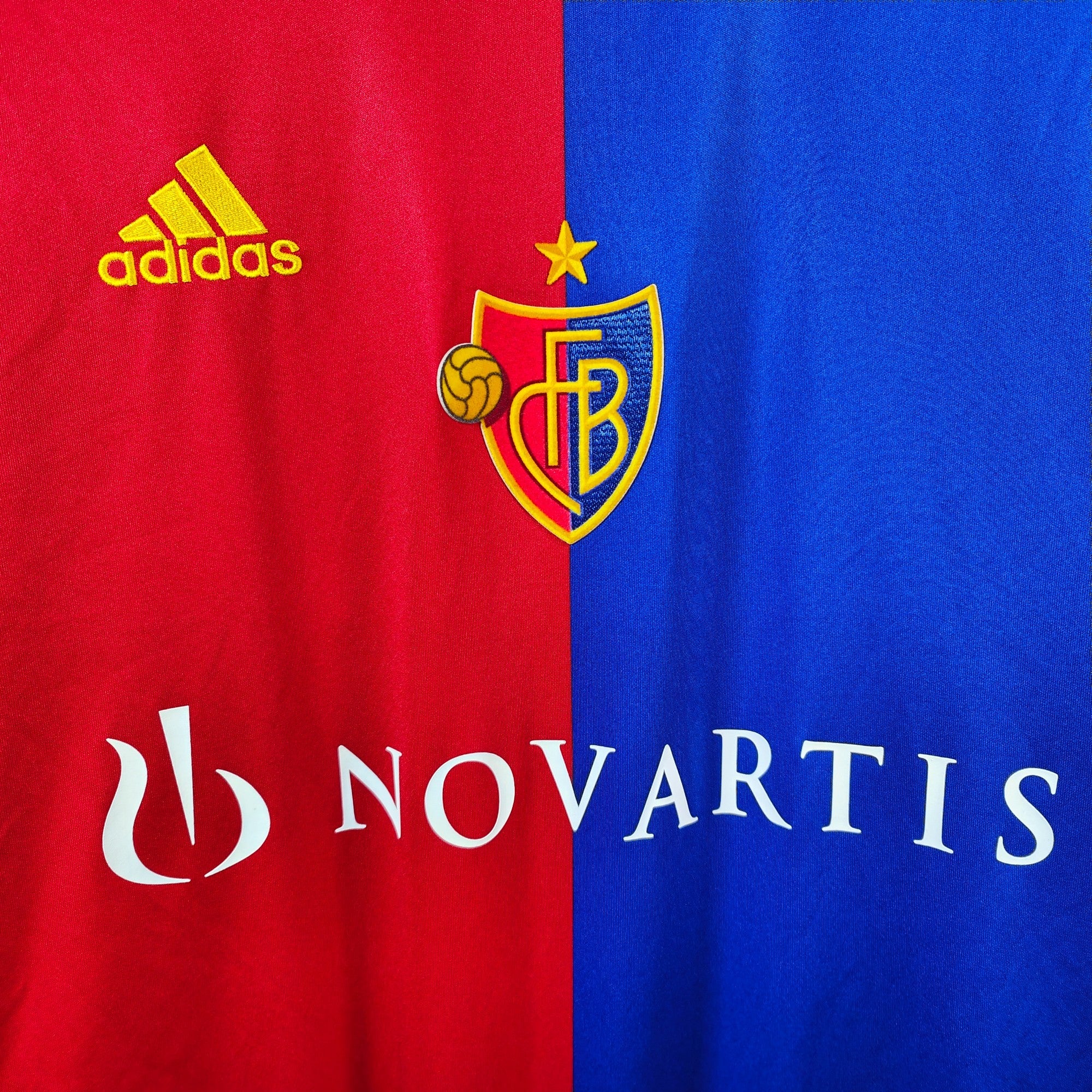 2012 - 13 FC Basel Home Shirt Salah 22 (XL) - Eternal Pitch