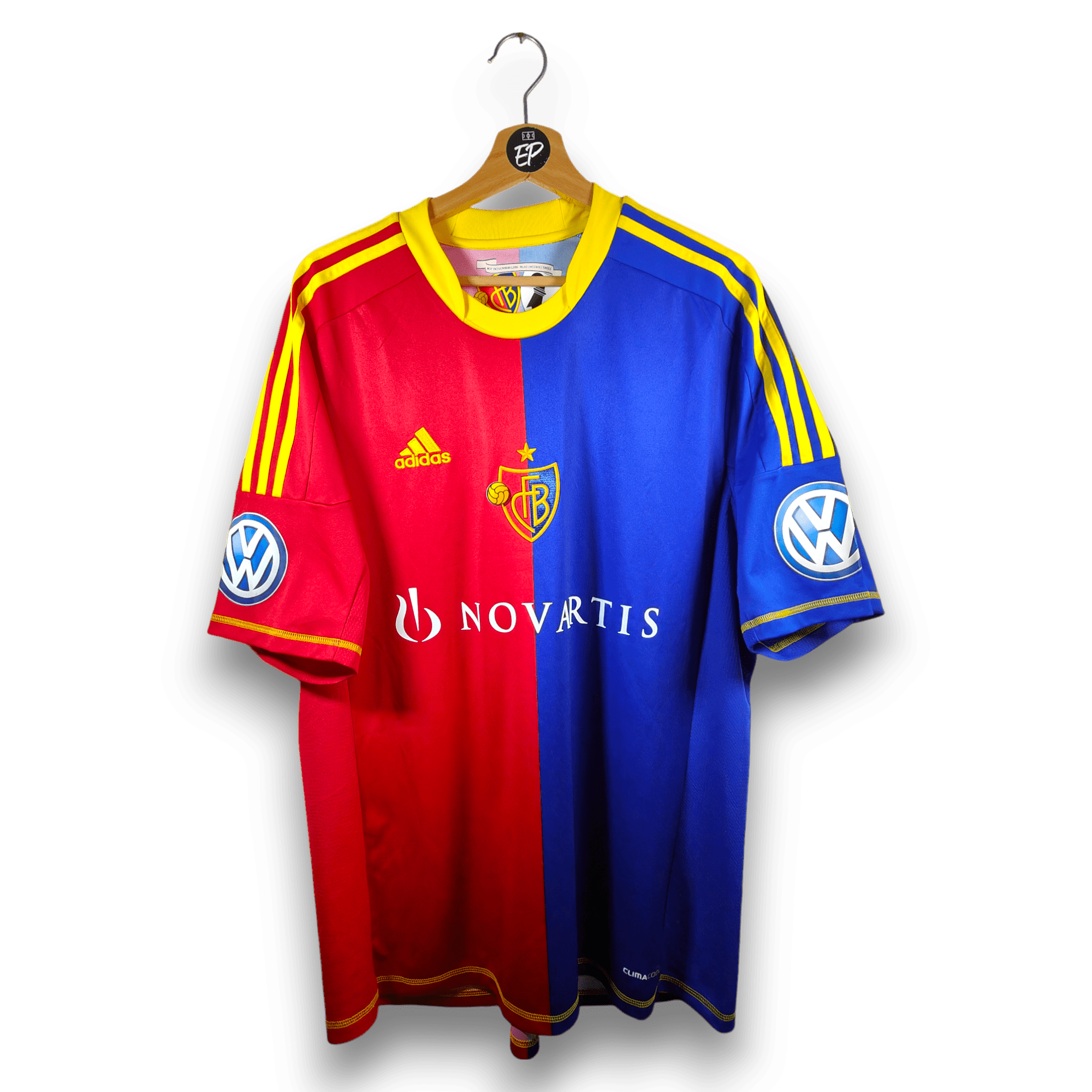 2012 - 13 FC Basel Home Shirt Salah 22 (XL) - Eternal Pitch