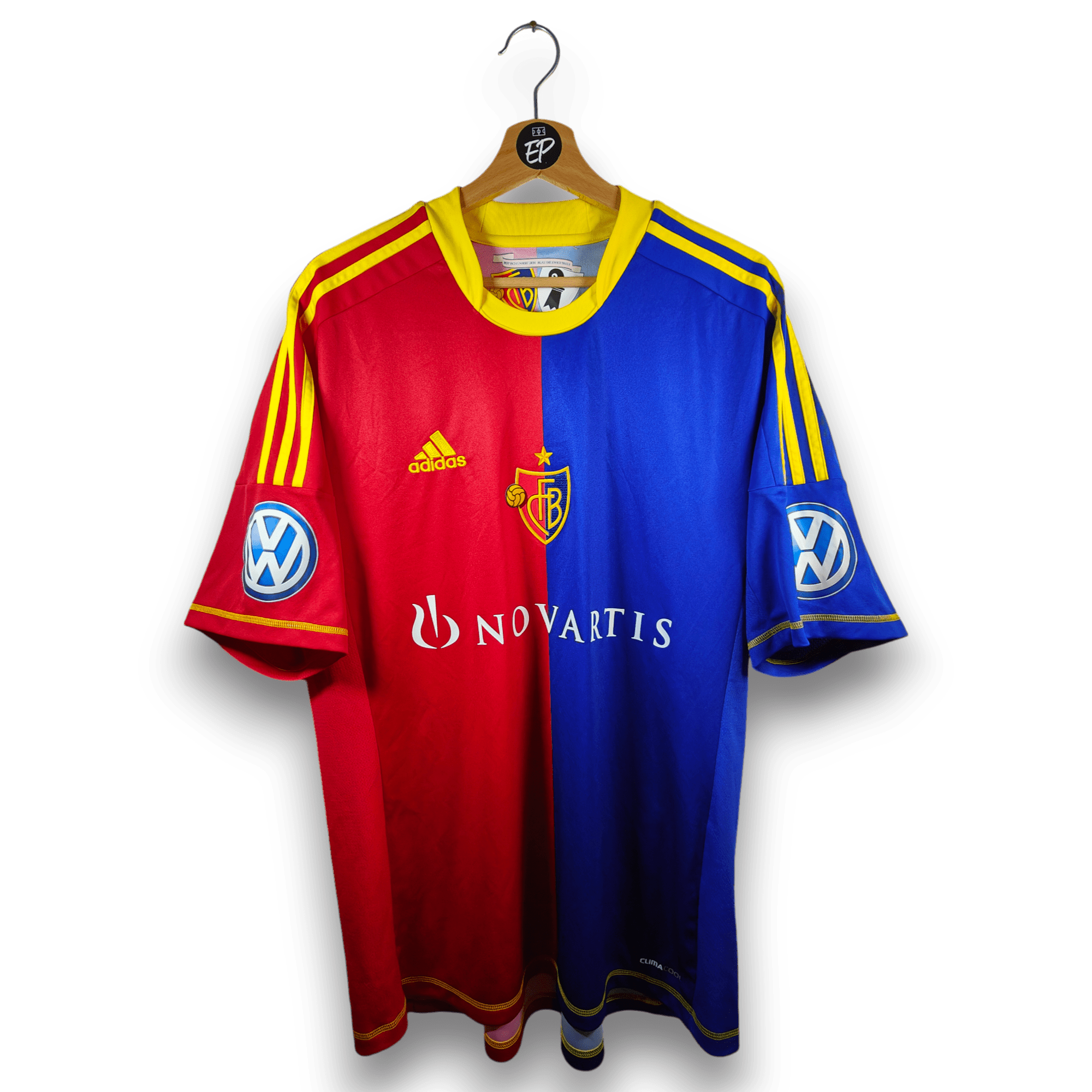 2012 - 13 FC Basel Home Shirt Salah 22 (XL) - Eternal Pitch