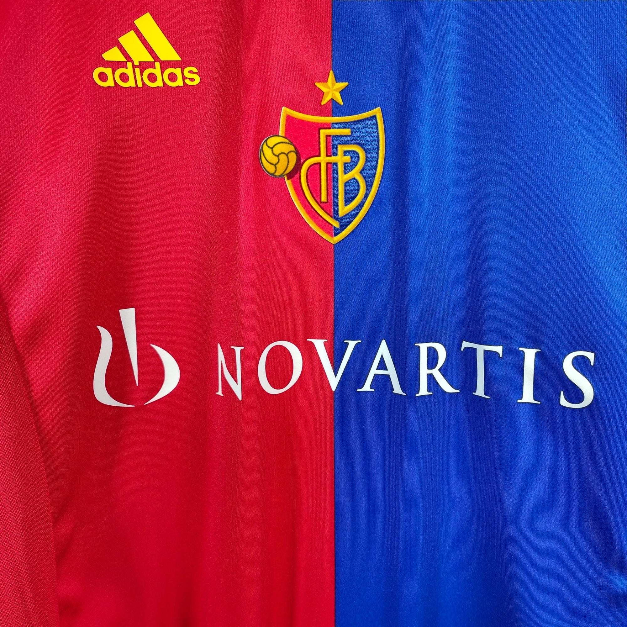2012 - 13 FC Basel Player Version Home Shirt LS Salah 22 - 9.5/10 - (L) - Eternal Pitch
