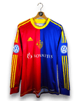 2012 - 13 FC Basel Player Version Home Shirt LS Salah 22 - 9.5/10 - (L) - Eternal Pitch