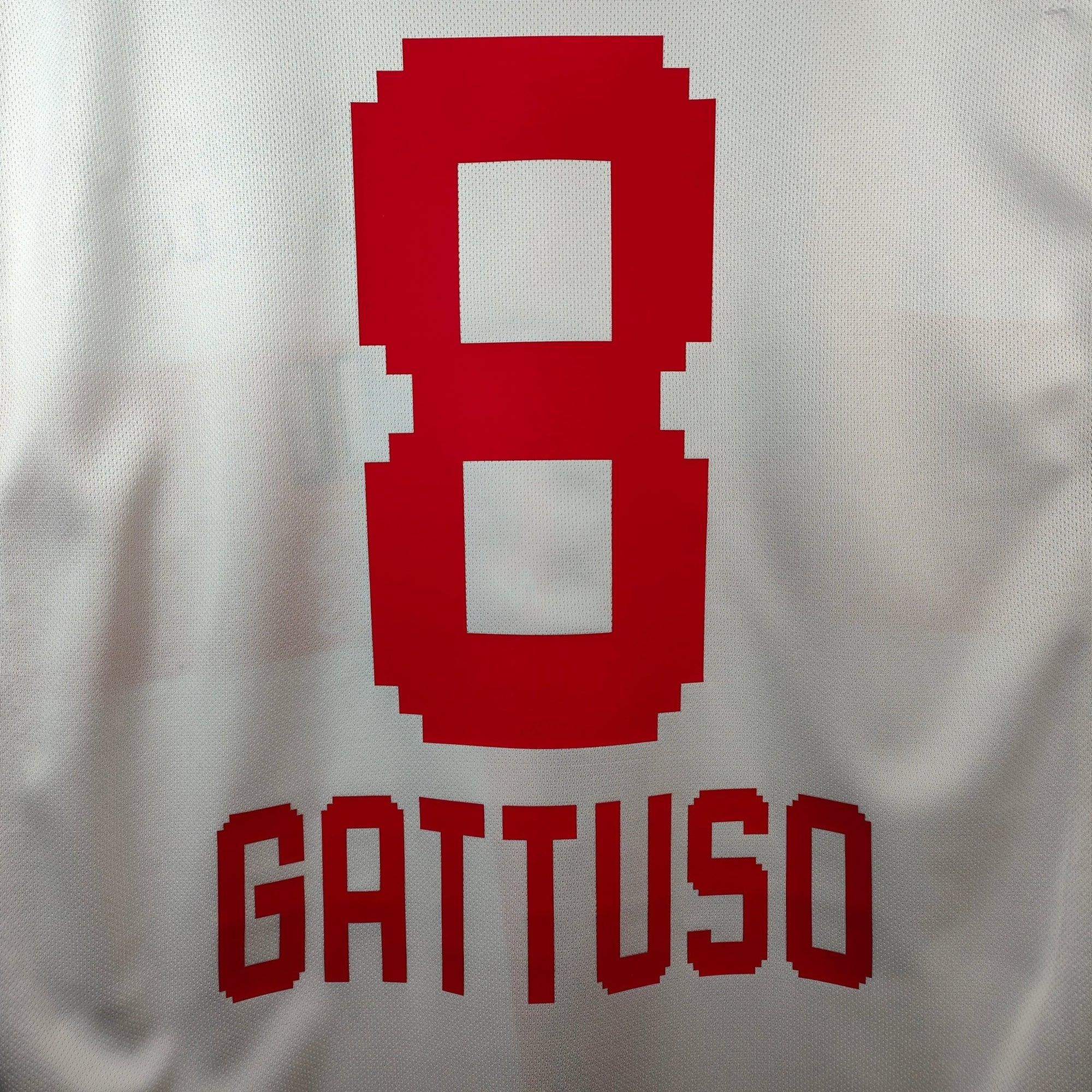 2012 - 13 FC Sion Home Shirt Gattuso 8 - 8.5/10 - (M) - Eternal Pitch