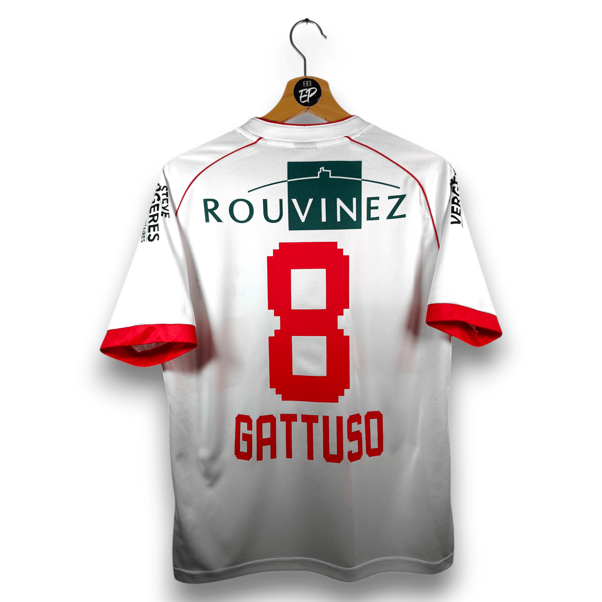 2012 - 13 FC Sion Home Shirt Gattuso 8 - 8.5/10 - (M) - Eternal Pitch