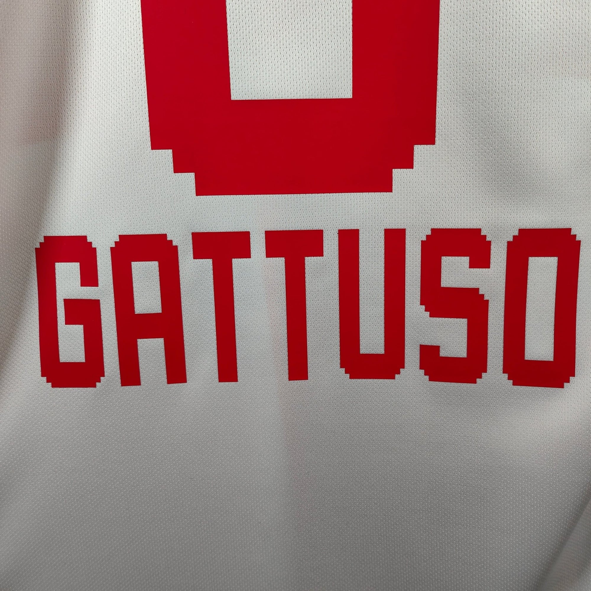 2012 - 13 FC Sion Home Shirt Gattuso 8 - 9.5/10 - (M) - Eternal Pitch
