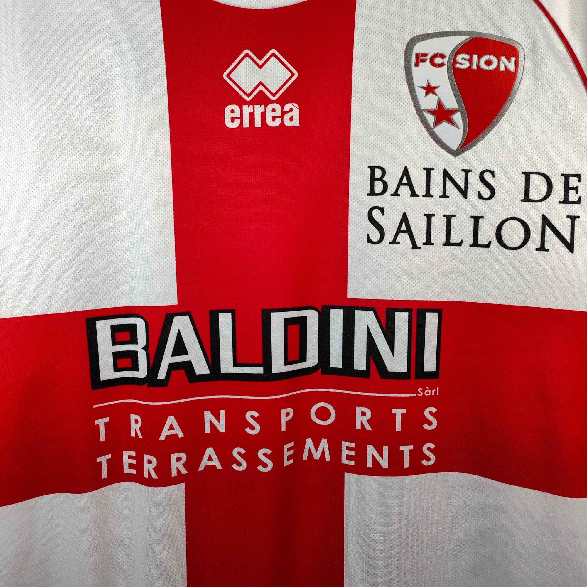 2012 - 13 FC Sion Home Shirt Gattuso 8 - 9.5/10 - (M) - Eternal Pitch