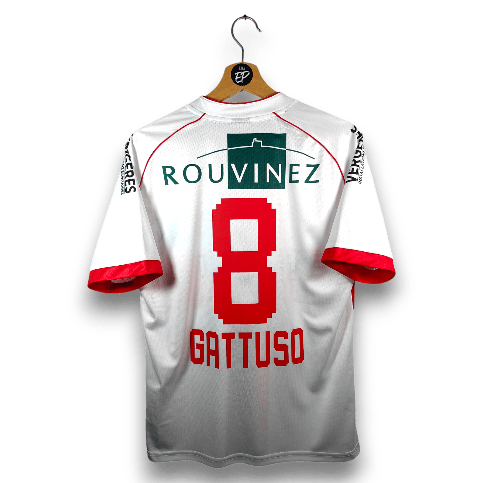 2012 - 13 FC Sion Home Shirt Gattuso 8 - 9.5/10 - (M) - Eternal Pitch